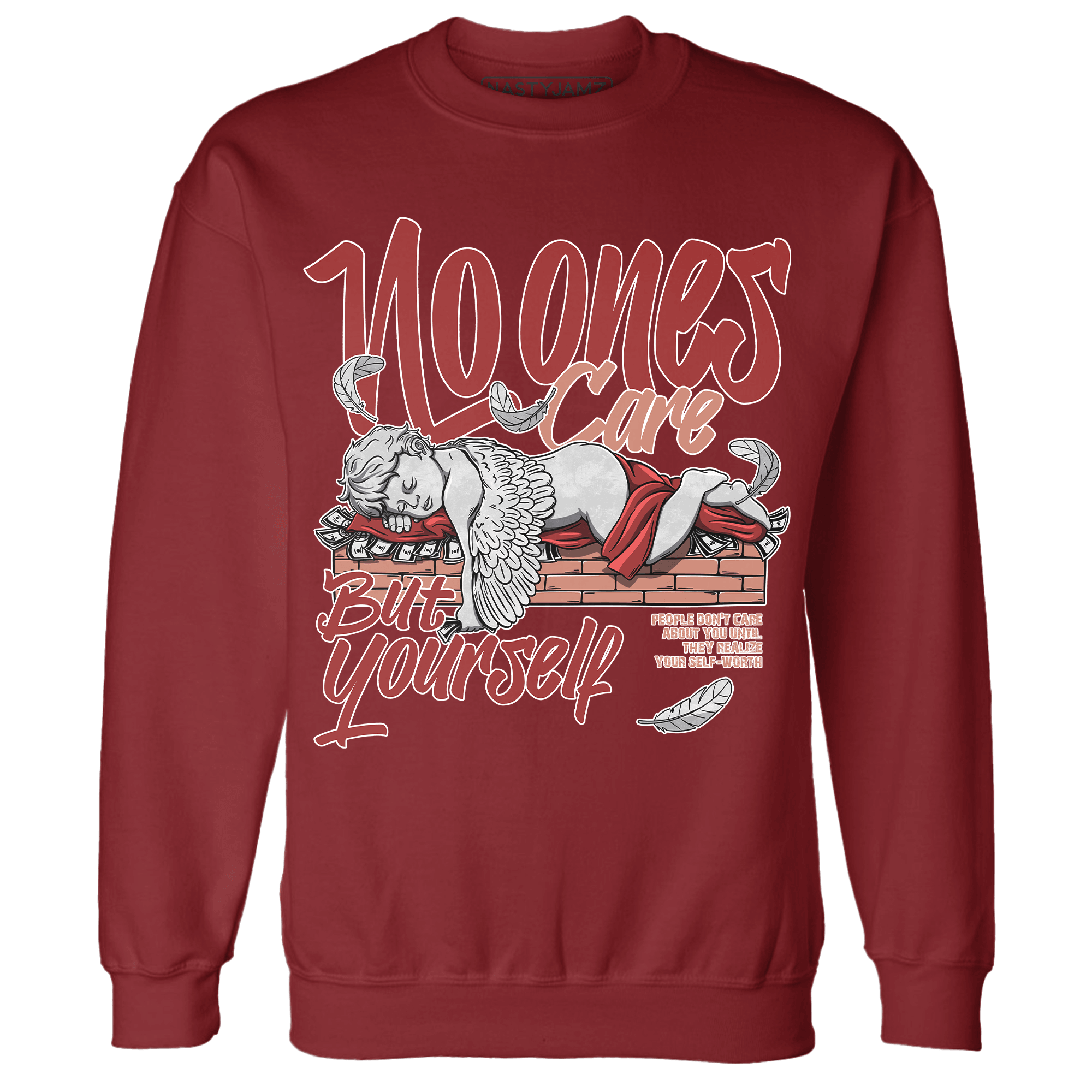 Dune Red 13s Sweatshirt Match No Ones Care - NastyJamz