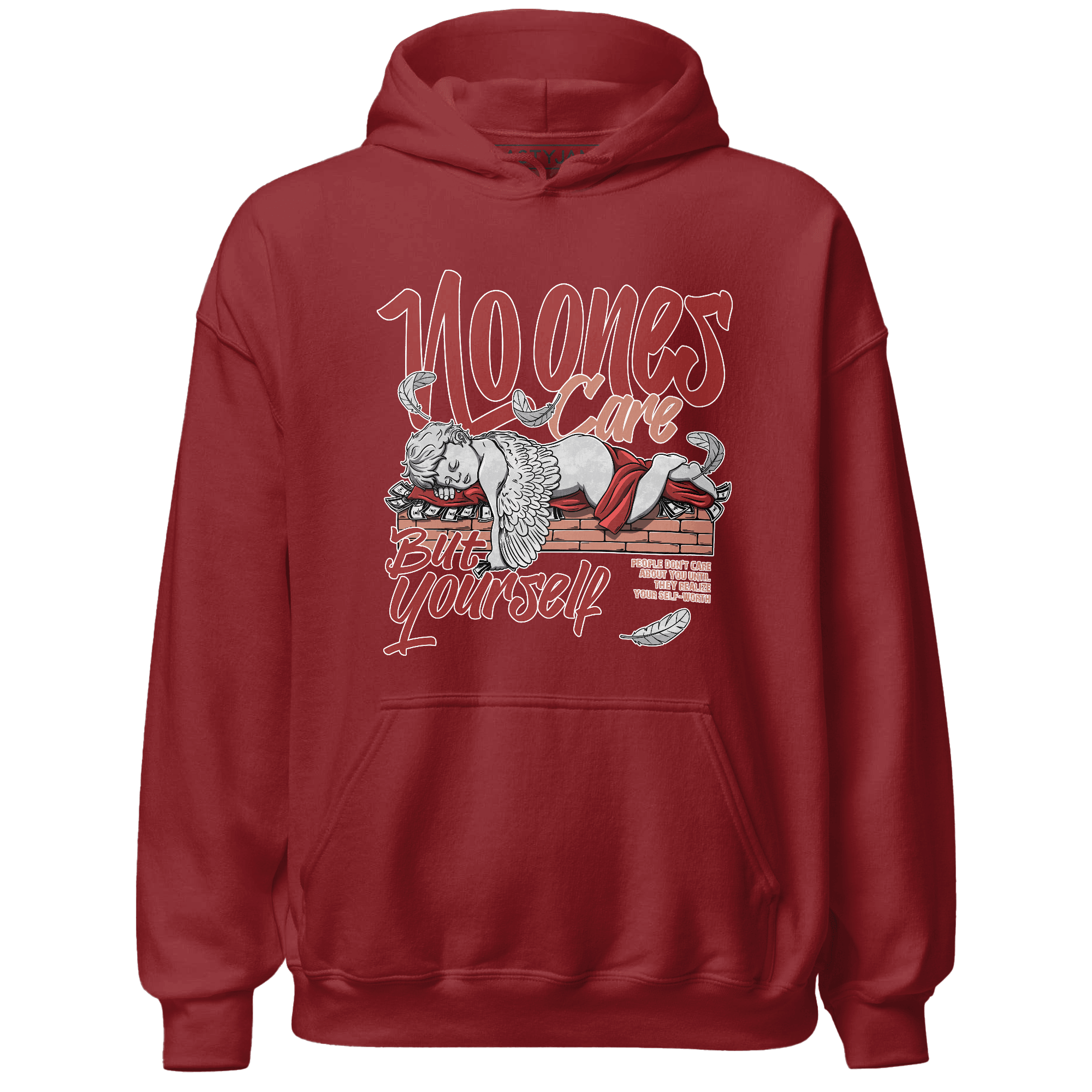 Dune Red 13s Hoodie Match No Ones Care - NastyJamz