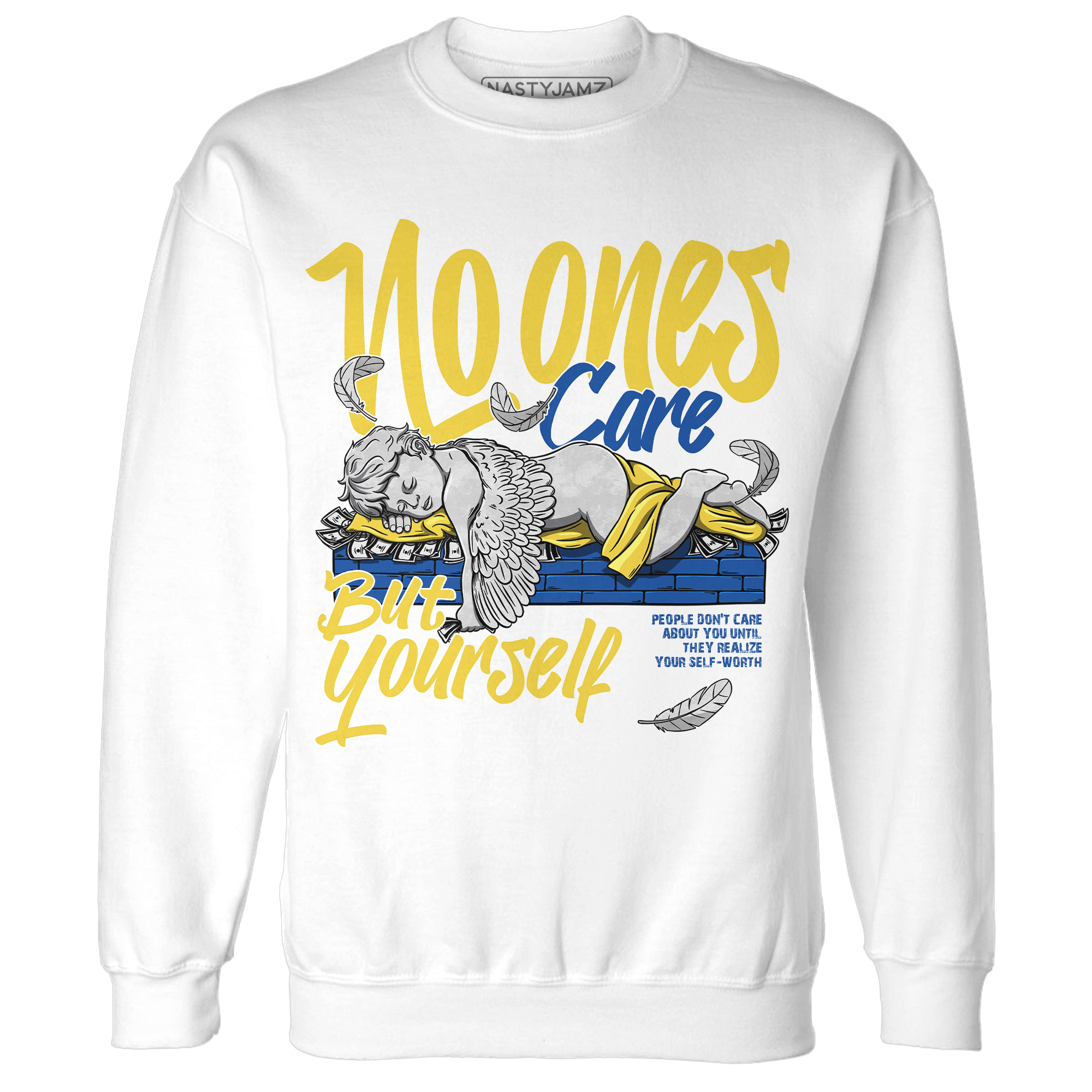 Low OG Canary TVSC 1s Sweatshirt Match No Ones Care - NastyJamz