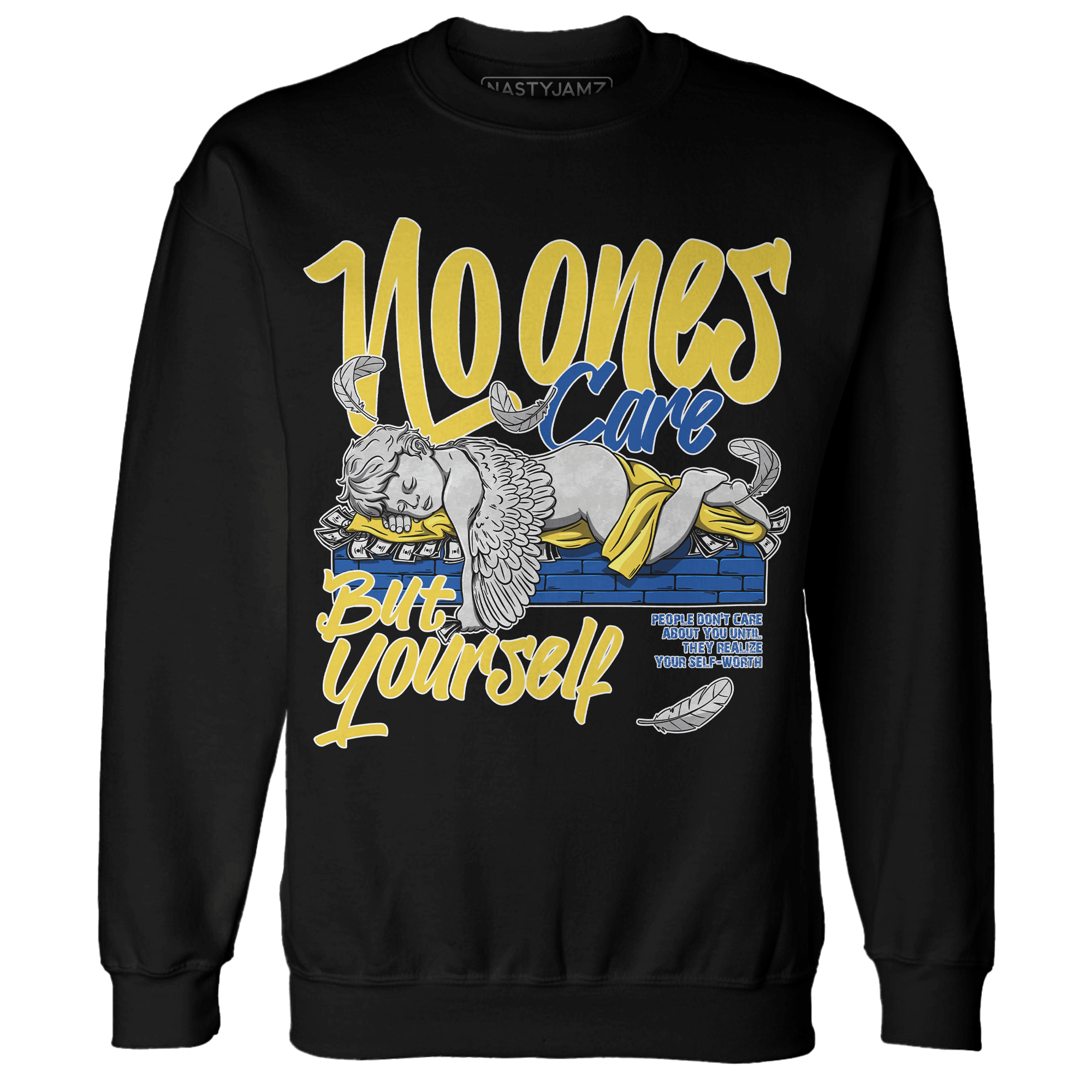 Low OG Canary TVSC 1s Sweatshirt Match No Ones Care - NastyJamz