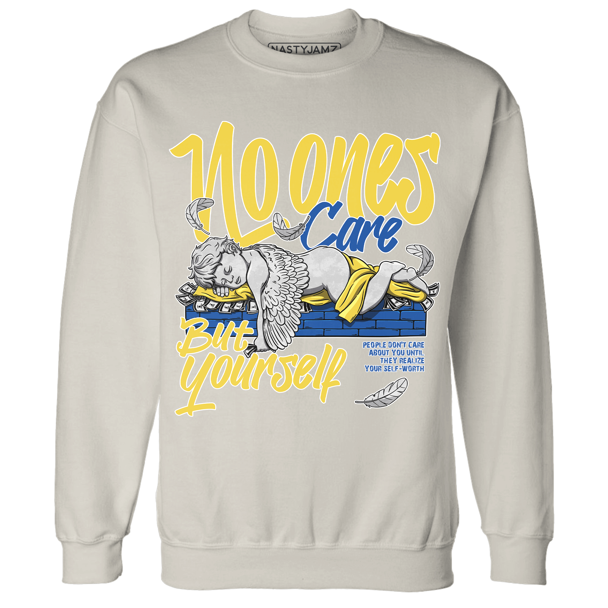 Low OG Canary TVSC 1s Sweatshirt Match No Ones Care - NastyJamz