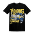 Low OG Canary TVSC 1s T Shirt Match No Ones Care - NastyJamz