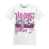 GS Hyper Violet 4s T Shirt No Ones Care - NastyJamz