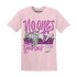 GS Hyper Violet 4s T Shirt No Ones Care - NastyJamz