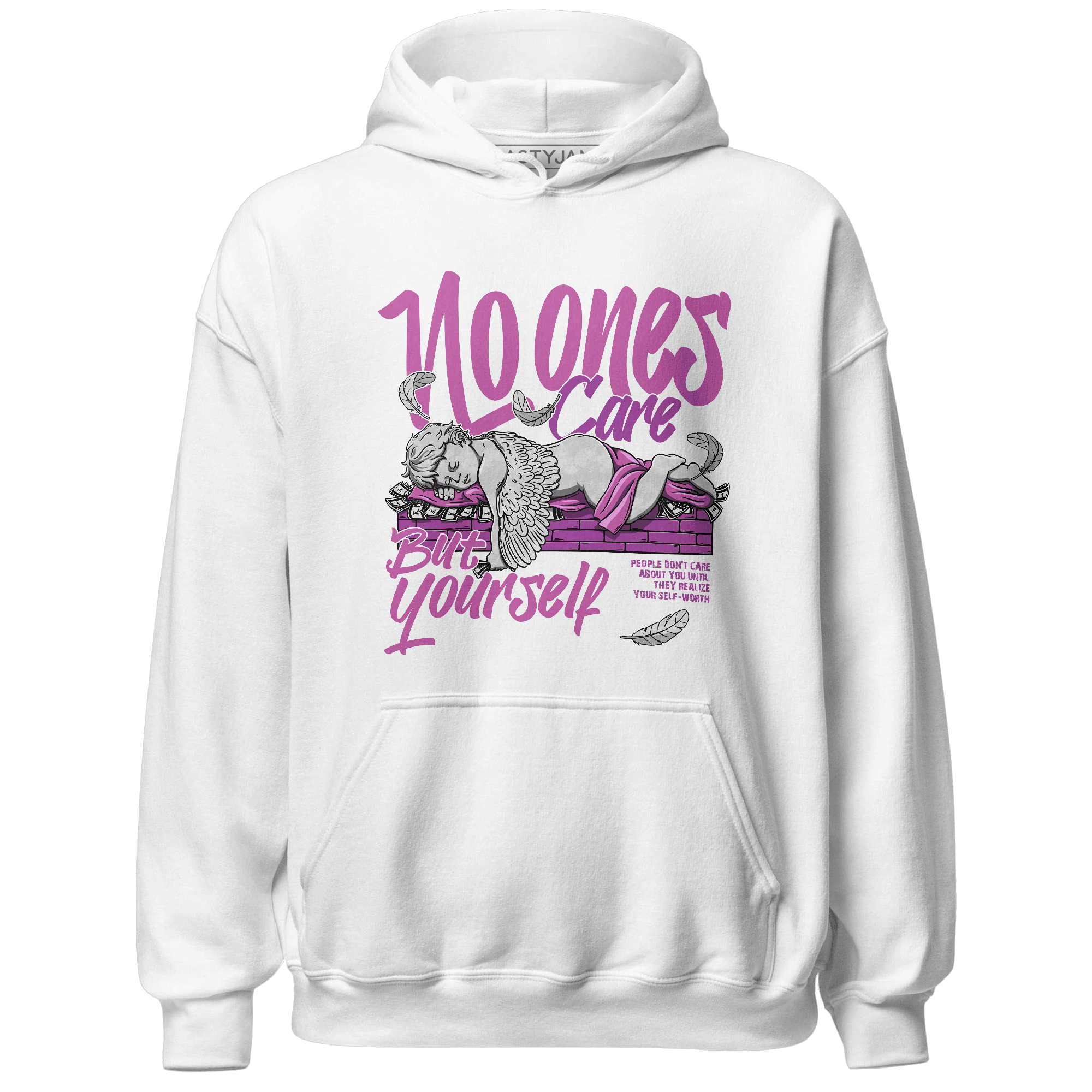 GS Hyper Violet 4s Hoodie Match No Ones Care - NastyJamz