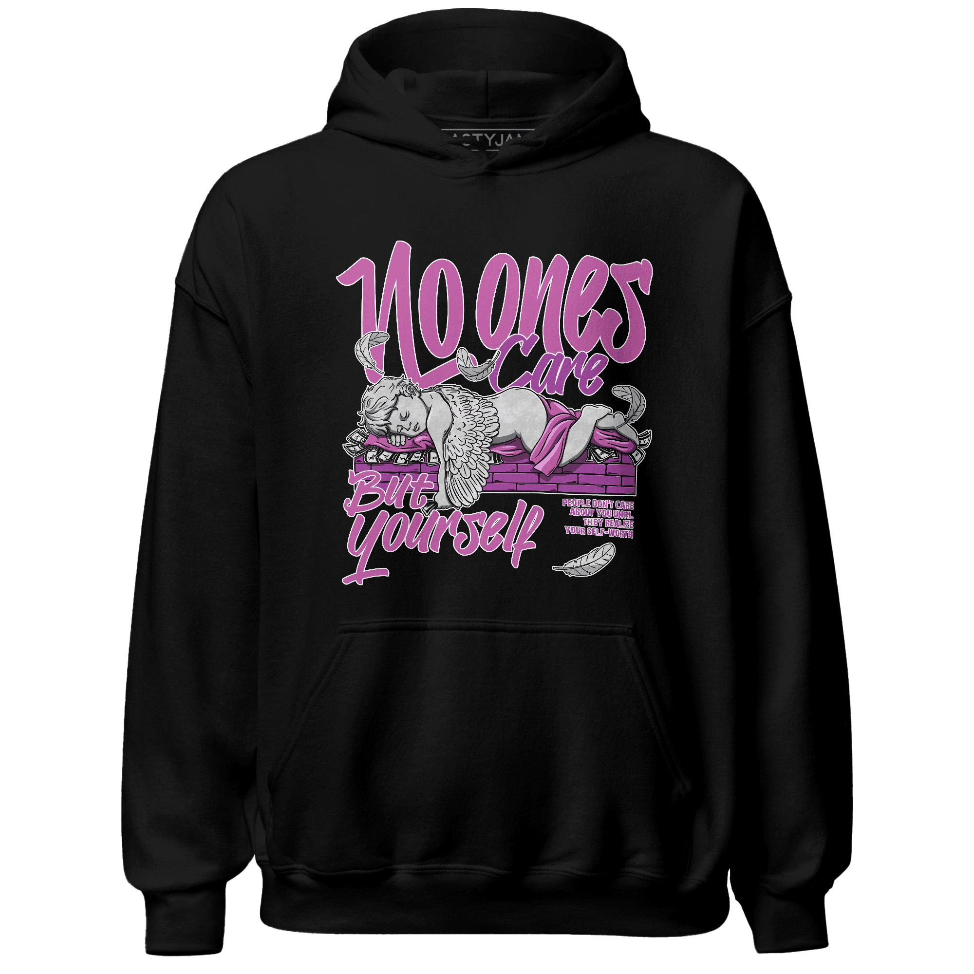 GS Hyper Violet 4s Hoodie Match No Ones Care - NastyJamz