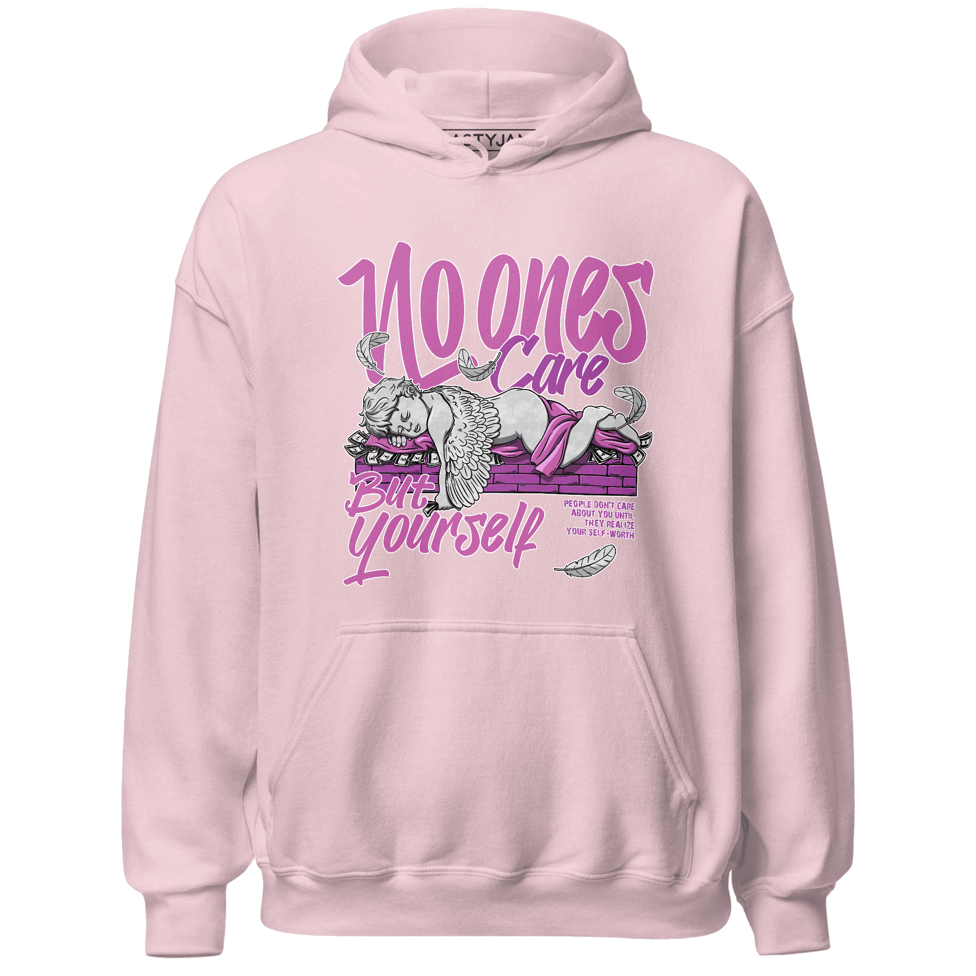 GS Hyper Violet 4s Hoodie Match No Ones Care - NastyJamz