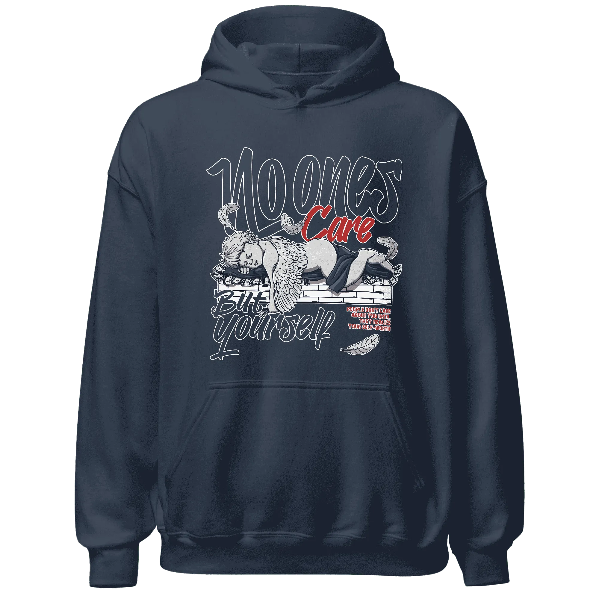 White-Navy-6s-Hoodie-Match-No-Ones-Care