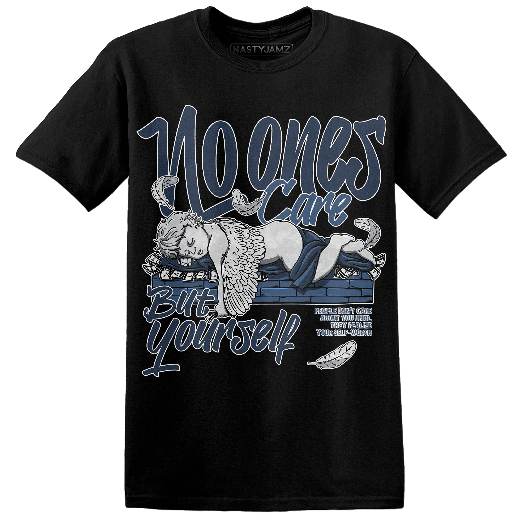 AM 1 86 Jackie RBS T Shirt Match No Ones Care - NastyJamz