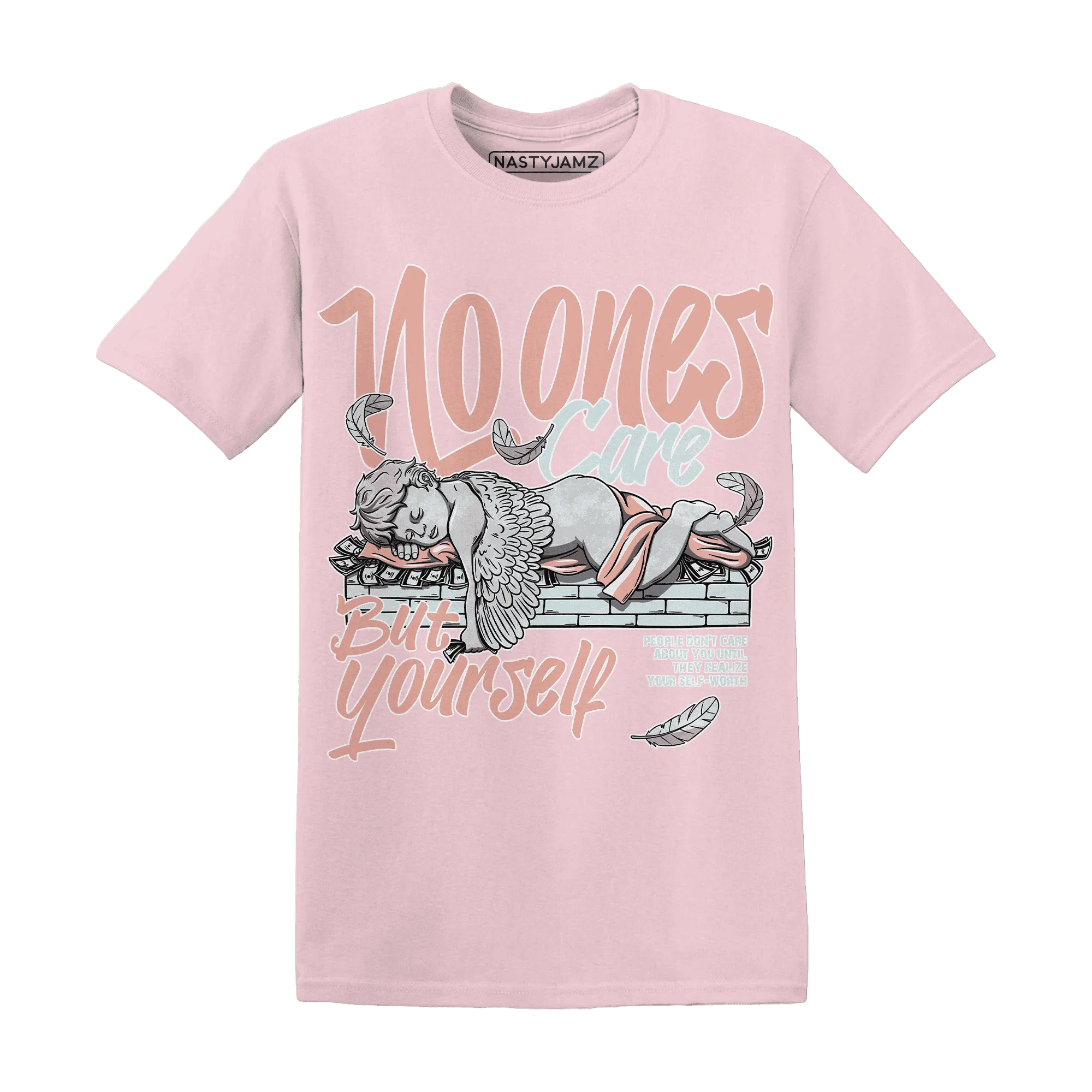 Dunk-Low-Glacier-Blue-Arctic-Orange-T-Shirt-Match-No-Ones-Care