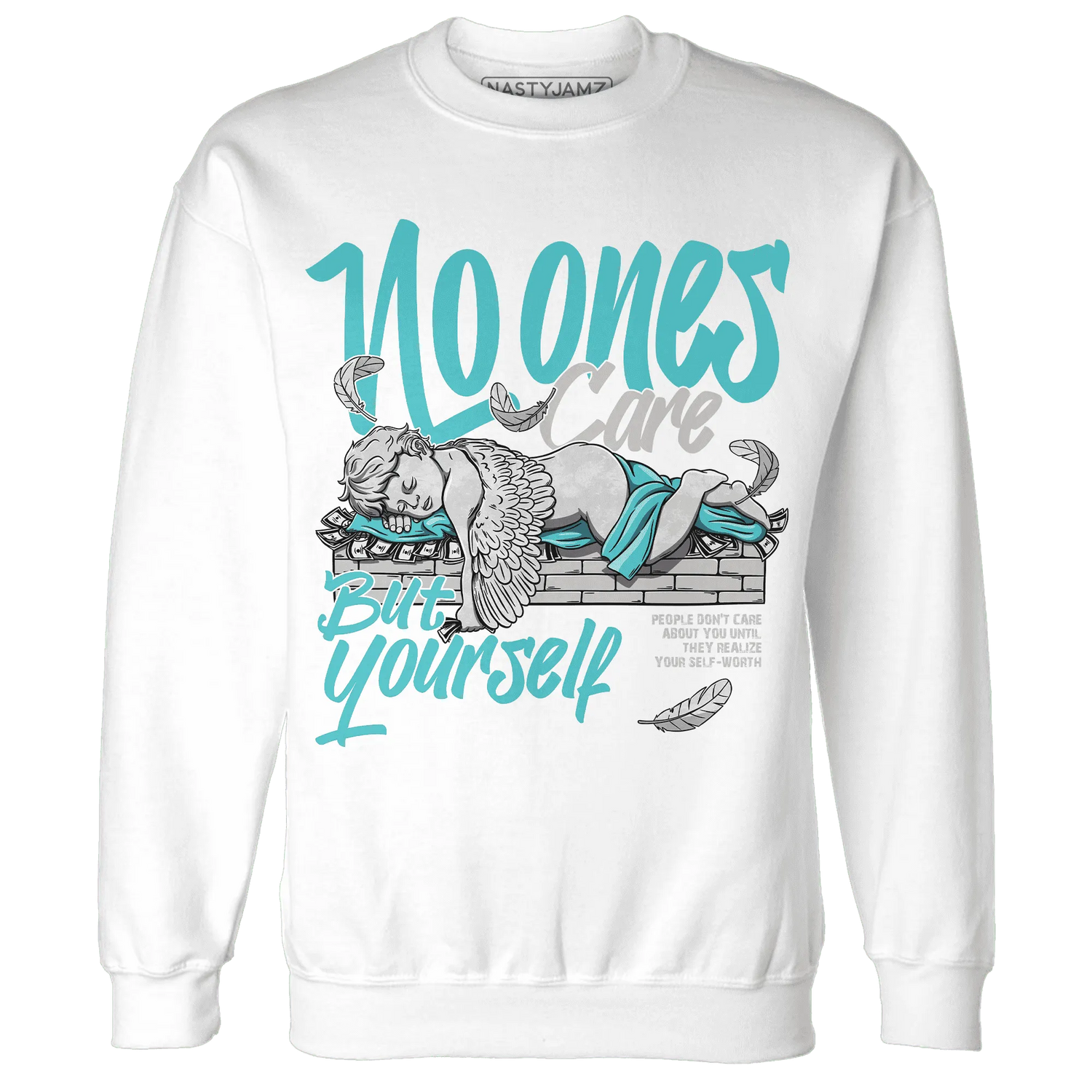 NBL-Cyan-Burst-9060-NastyJamz-Sweatshirt-Match-No-Ones-Care