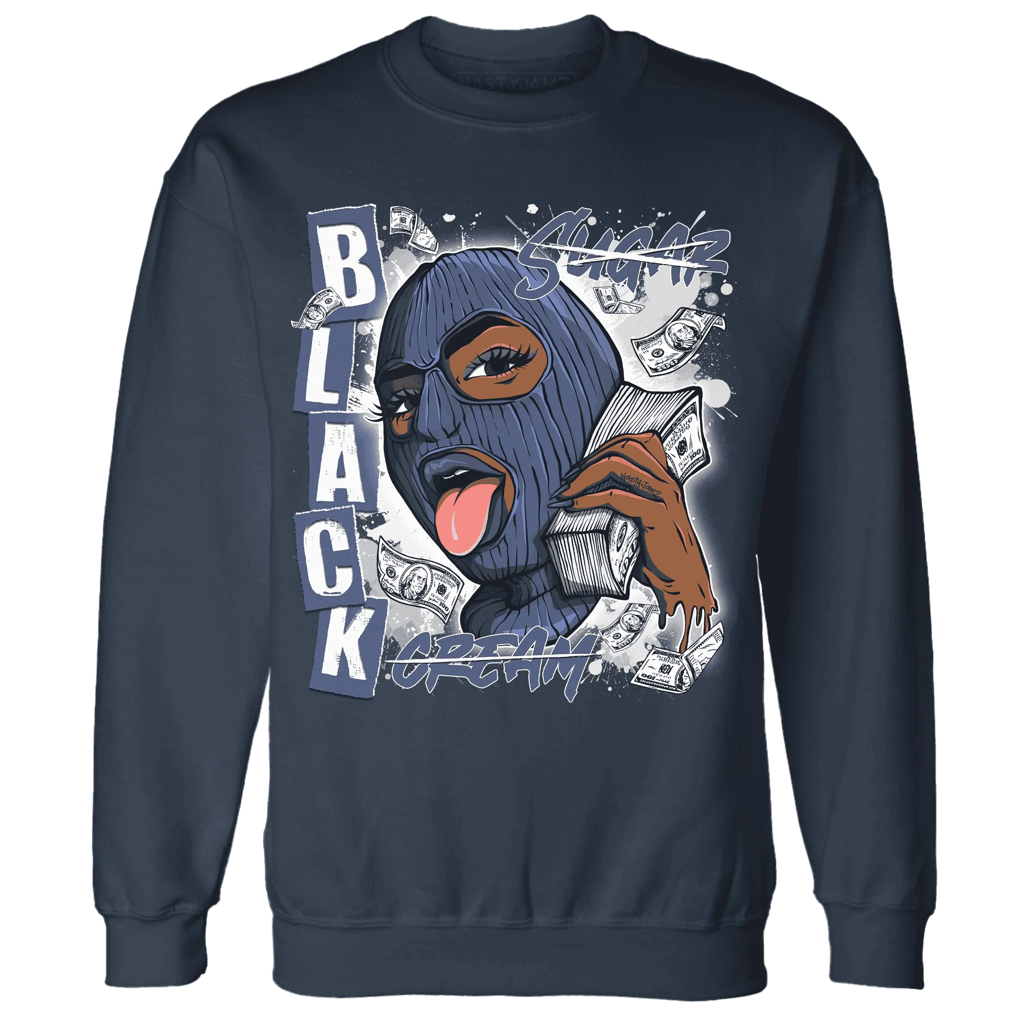 Low-Diffused-Blue-11s-Sweatshirt-Match-No-Sugar-No-Cream