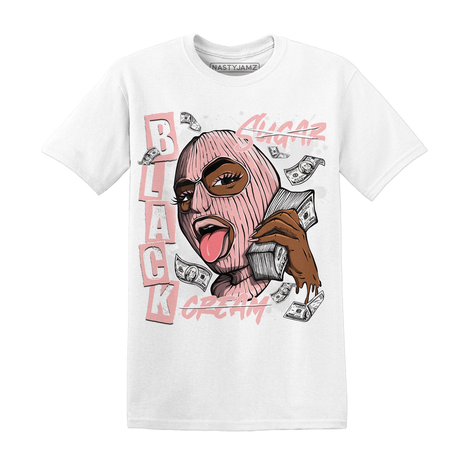 Low Legend Pink 11s T Shirt Match No Sugar No Cream - NastyJamz