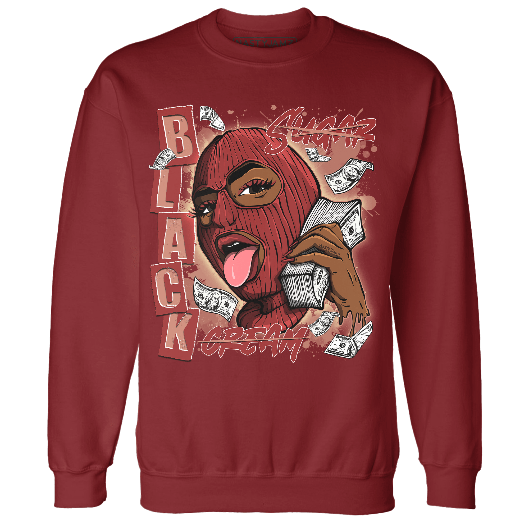 Dune Red 13s Sweatshirt Match No Sugar No Cream - NastyJamz
