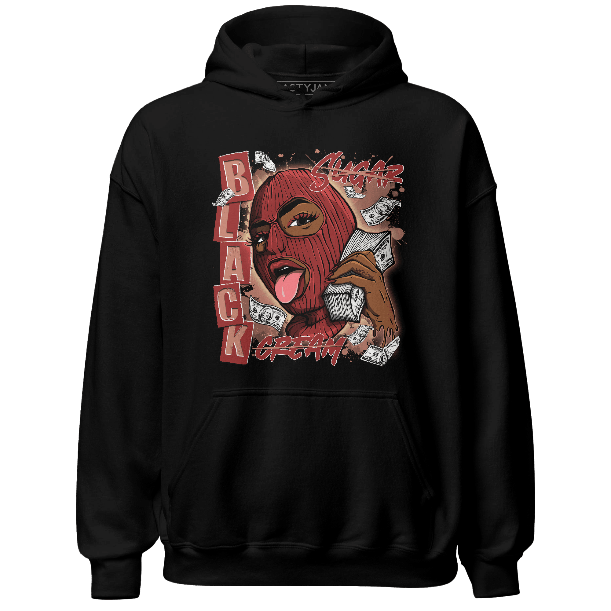 Dune Red 13s Hoodie Match No Sugar No Cream - NastyJamz