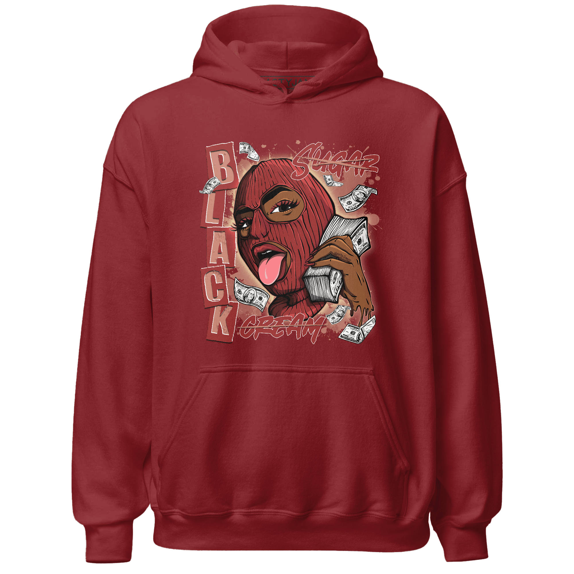 Dune Red 13s Hoodie Match No Sugar No Cream - NastyJamz
