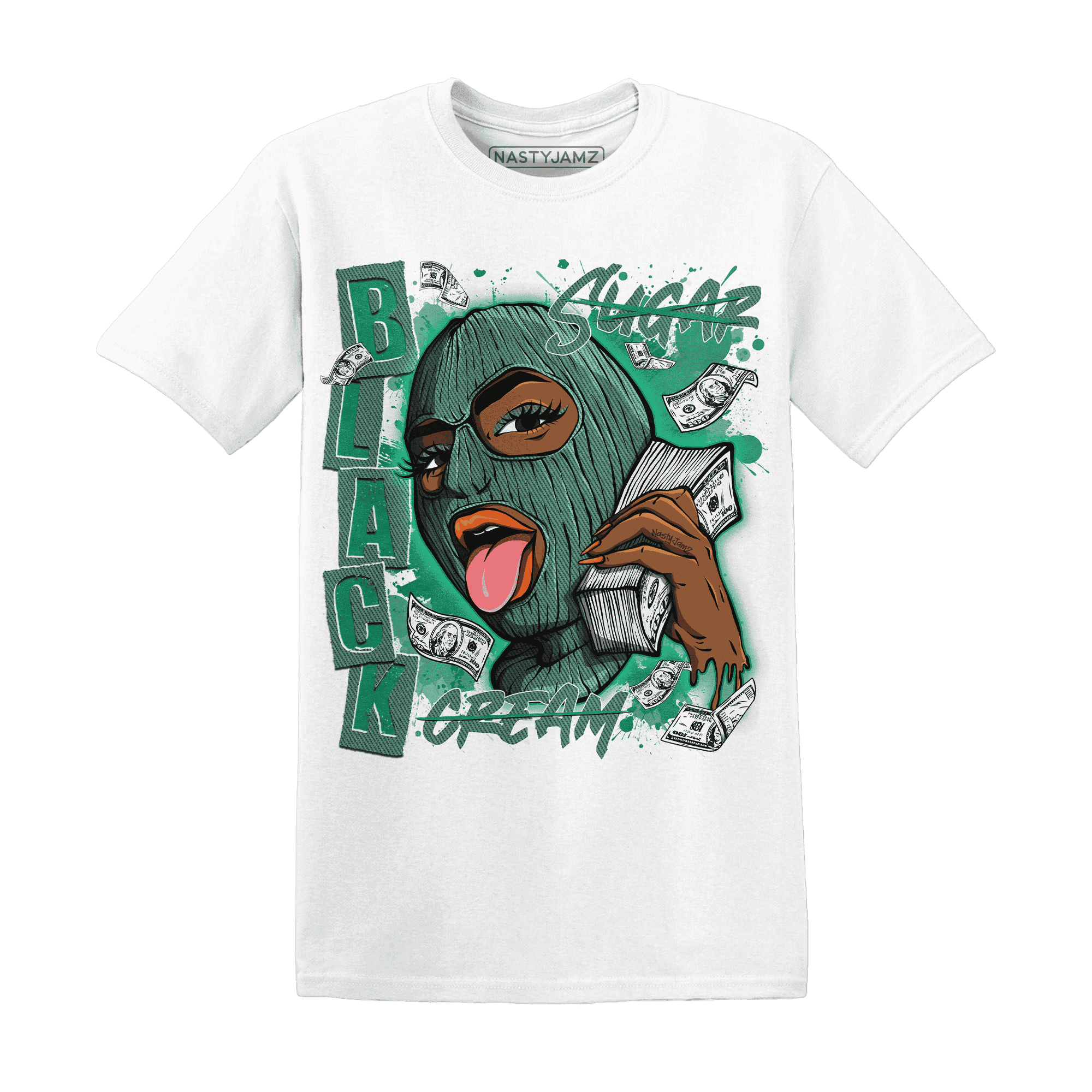 Nina CN Abney 3s T Shirt Match No Sugar No Cream - NastyJamz