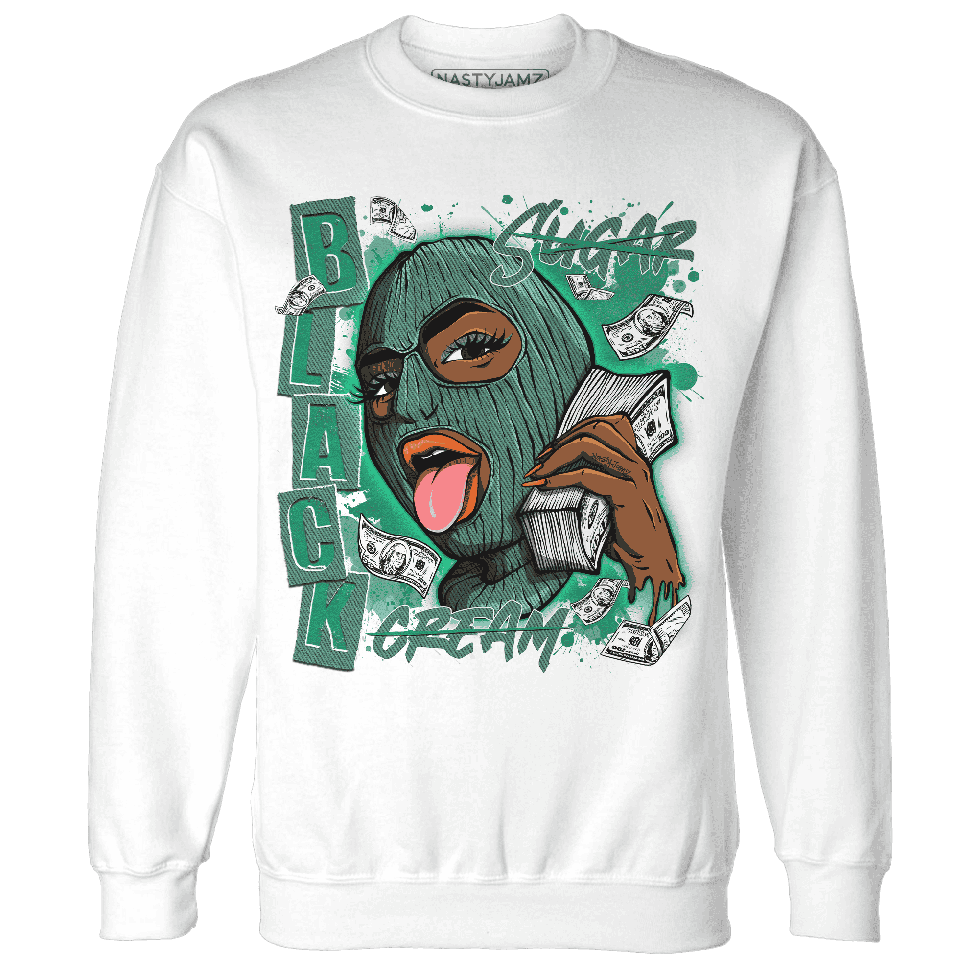 Nina CN Abney 3s Sweatshirt Match No Sugar No Cream - NastyJamz