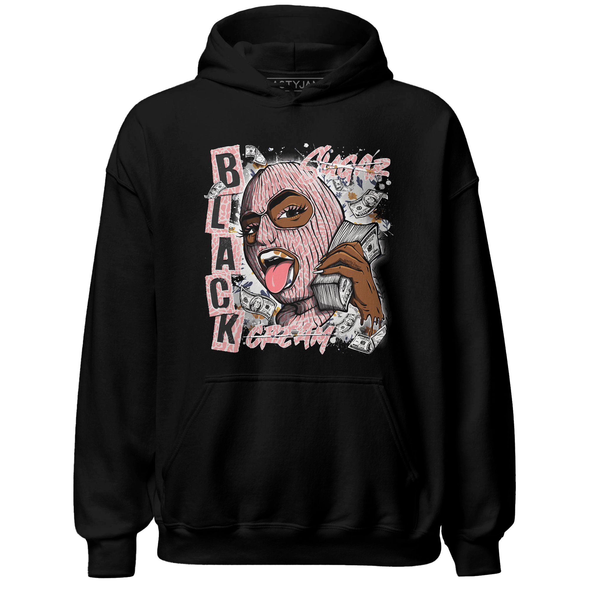 Red Stardust 3s Hoodie Match No Sugar No Cream - NastyJamz