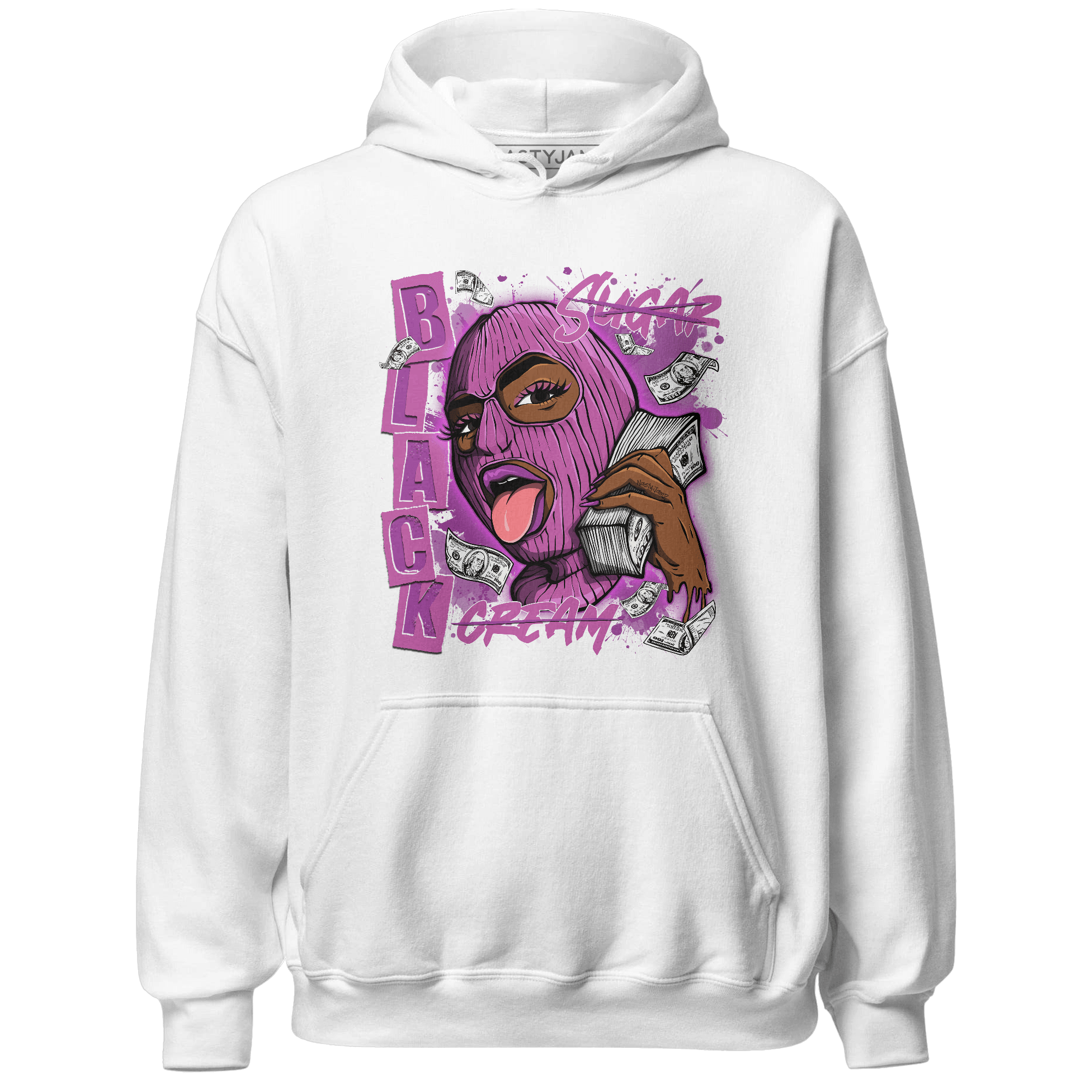 GS Hyper Violet 4s Hoodie Match No Sugar No Cream - NastyJamz