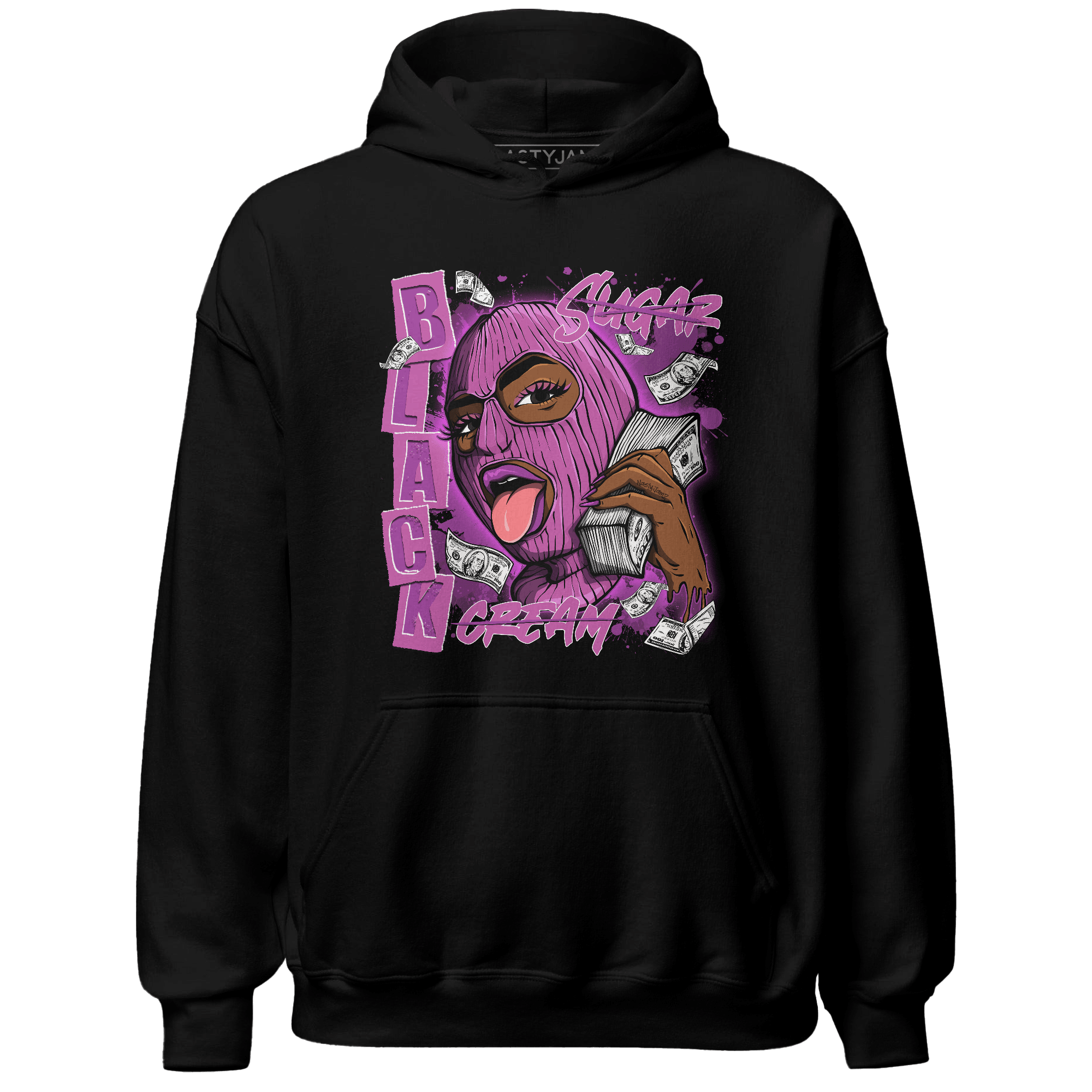 GS Hyper Violet 4s Hoodie Match No Sugar No Cream - NastyJamz
