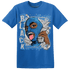 Industrial Blue 4s T Shirt Match No Sugar No Cream - NastyJamz