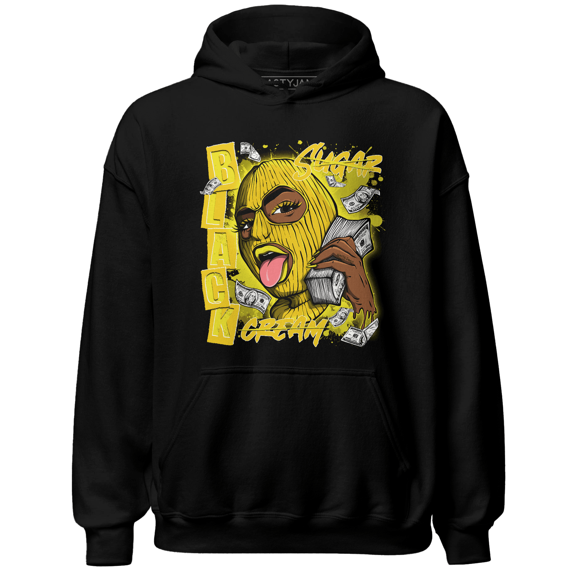 Vivid Sulfur 4s Hoodie Match No Sugar No Cream - NastyJamz