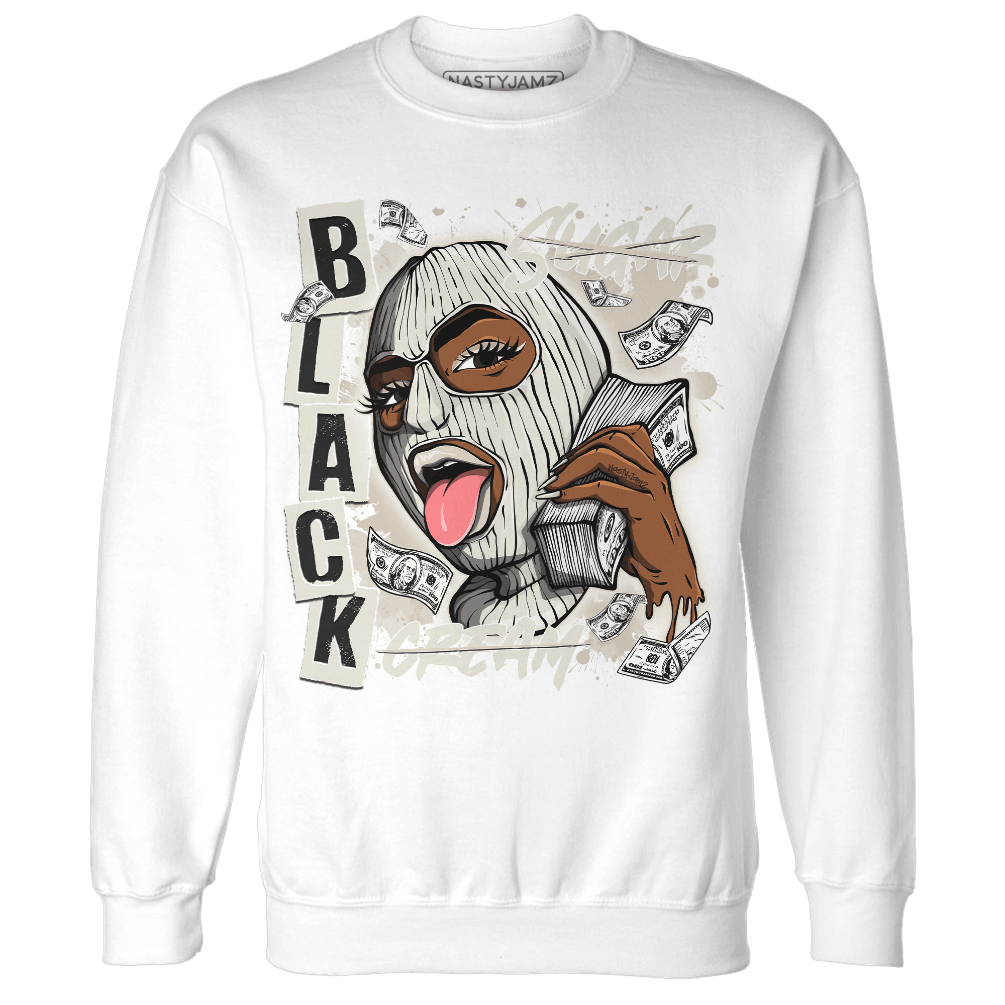 SE Sail 5s Sweatshirt Match No Sugar No Cream - NastyJamz