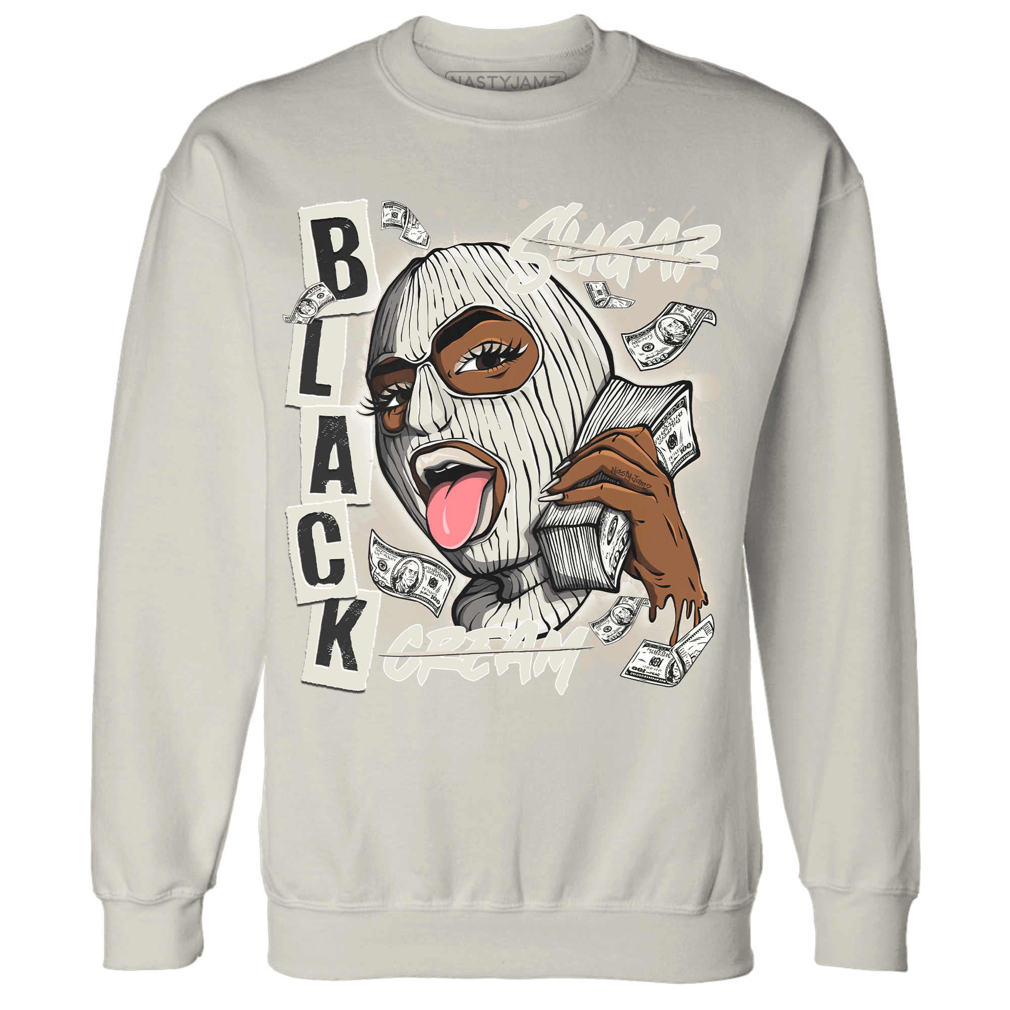 SE Sail 5s Sweatshirt Match No Sugar No Cream - NastyJamz