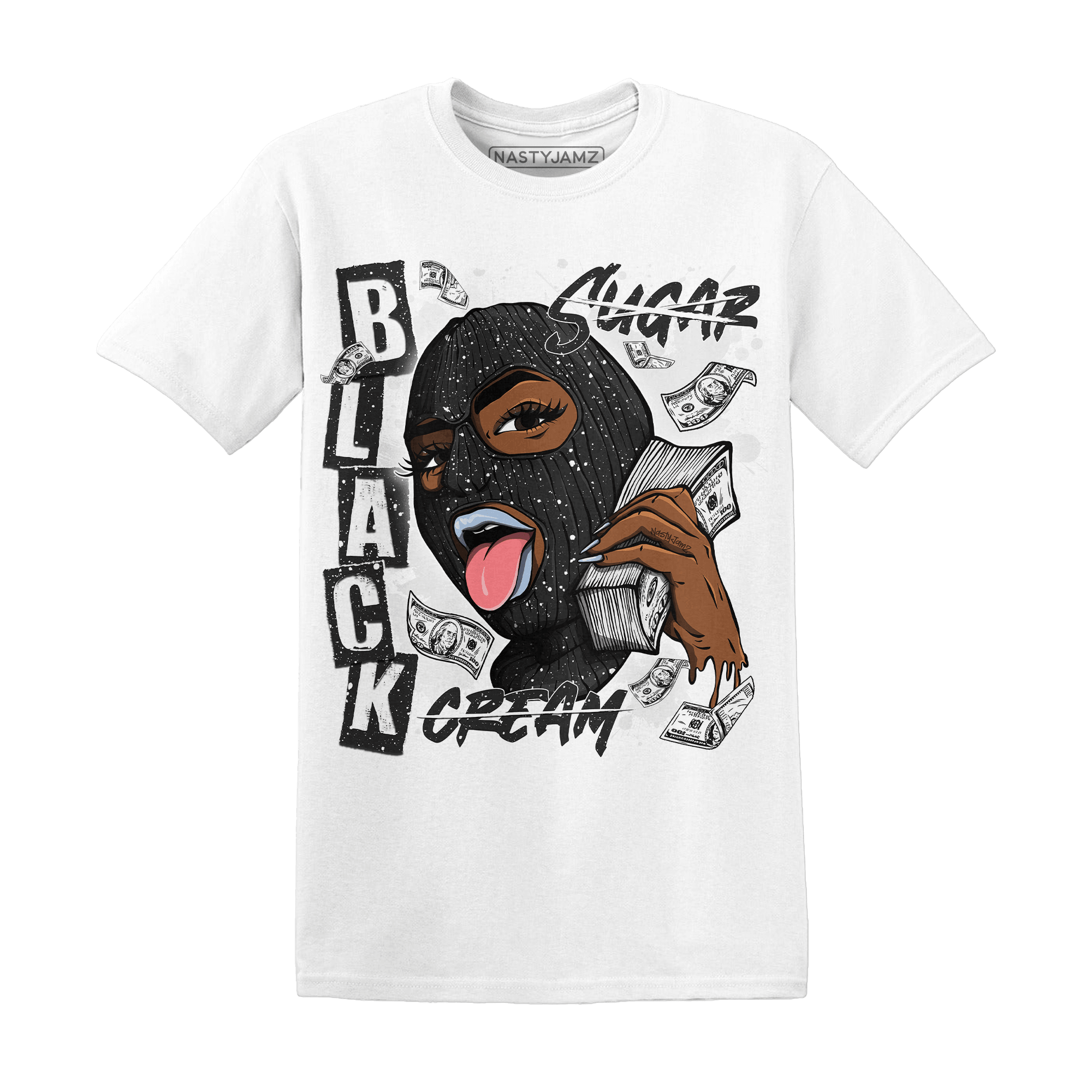 Reverse Oreo 6s T Shirt Match No Sugar No Cream - NastyJamz