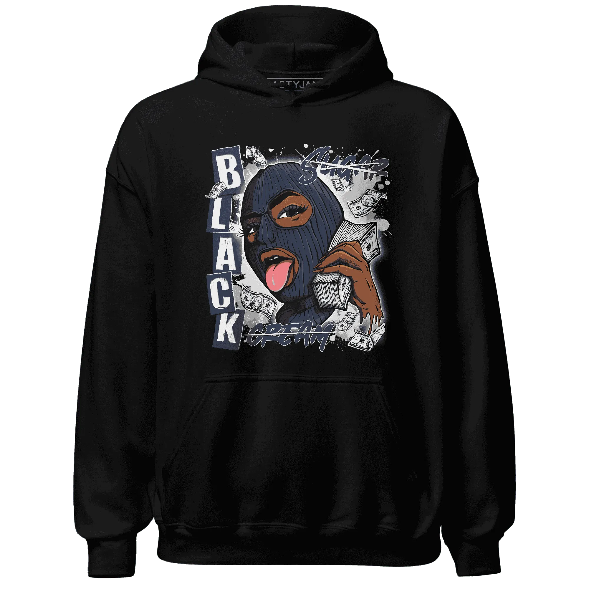 White-Navy-6s-Hoodie-Match-No-Sugar-No-Cream