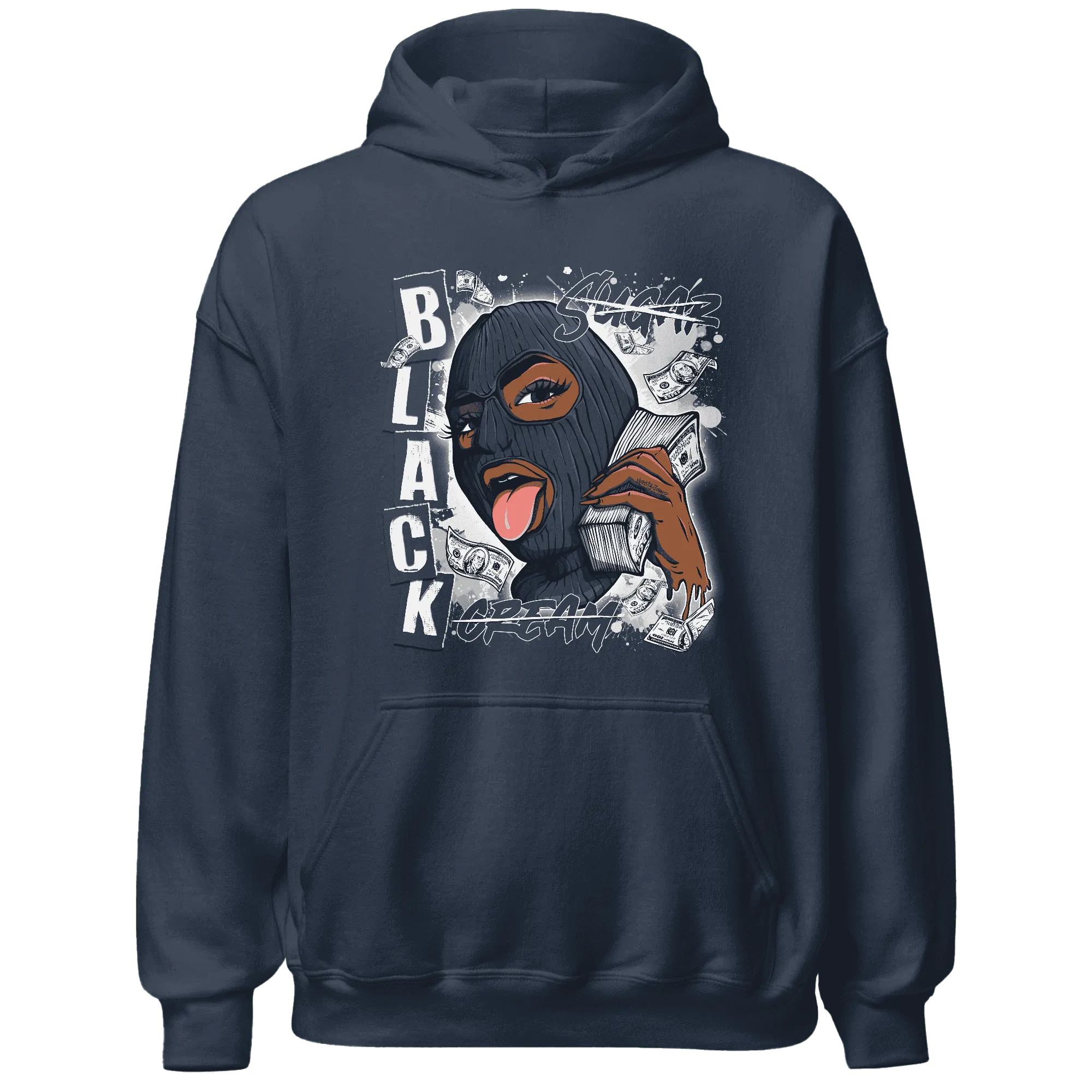 White-Navy-6s-Hoodie-Match-No-Sugar-No-Cream