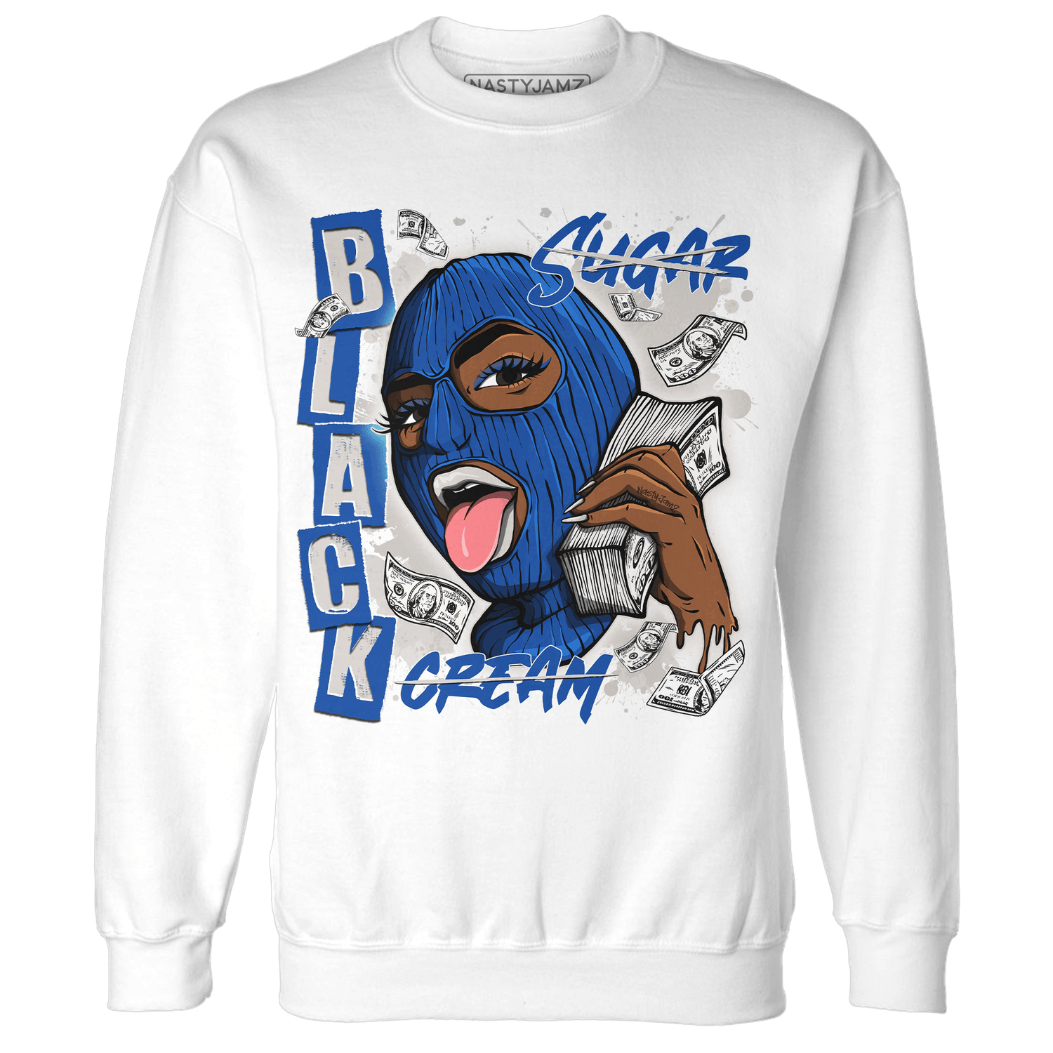 Air Max 1 86 Royal Sweatshirt Match No Sugar No Cream - NastyJamz