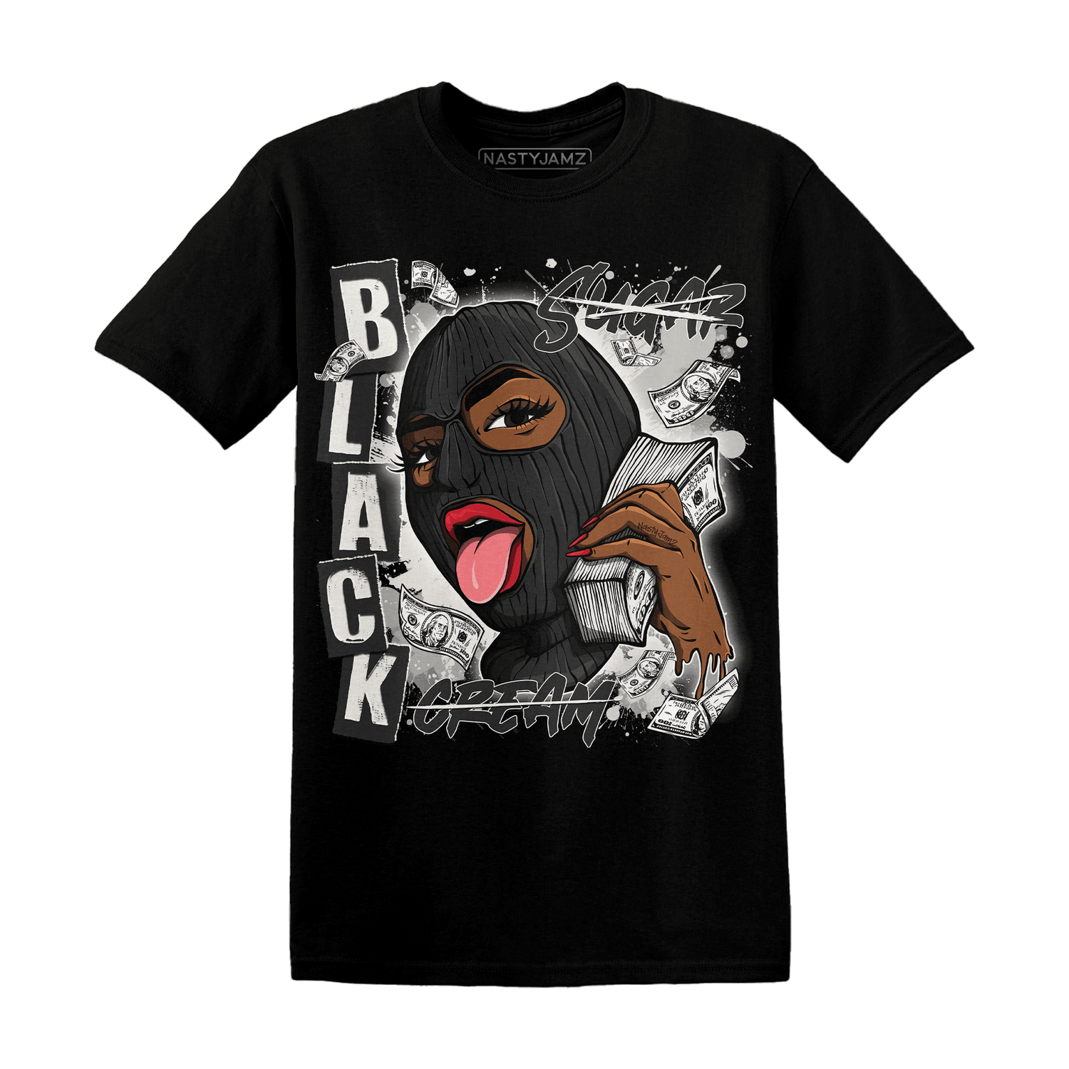 Jumman Jack University Red T Shirt Match No Sugar No Cream - NastyJamz