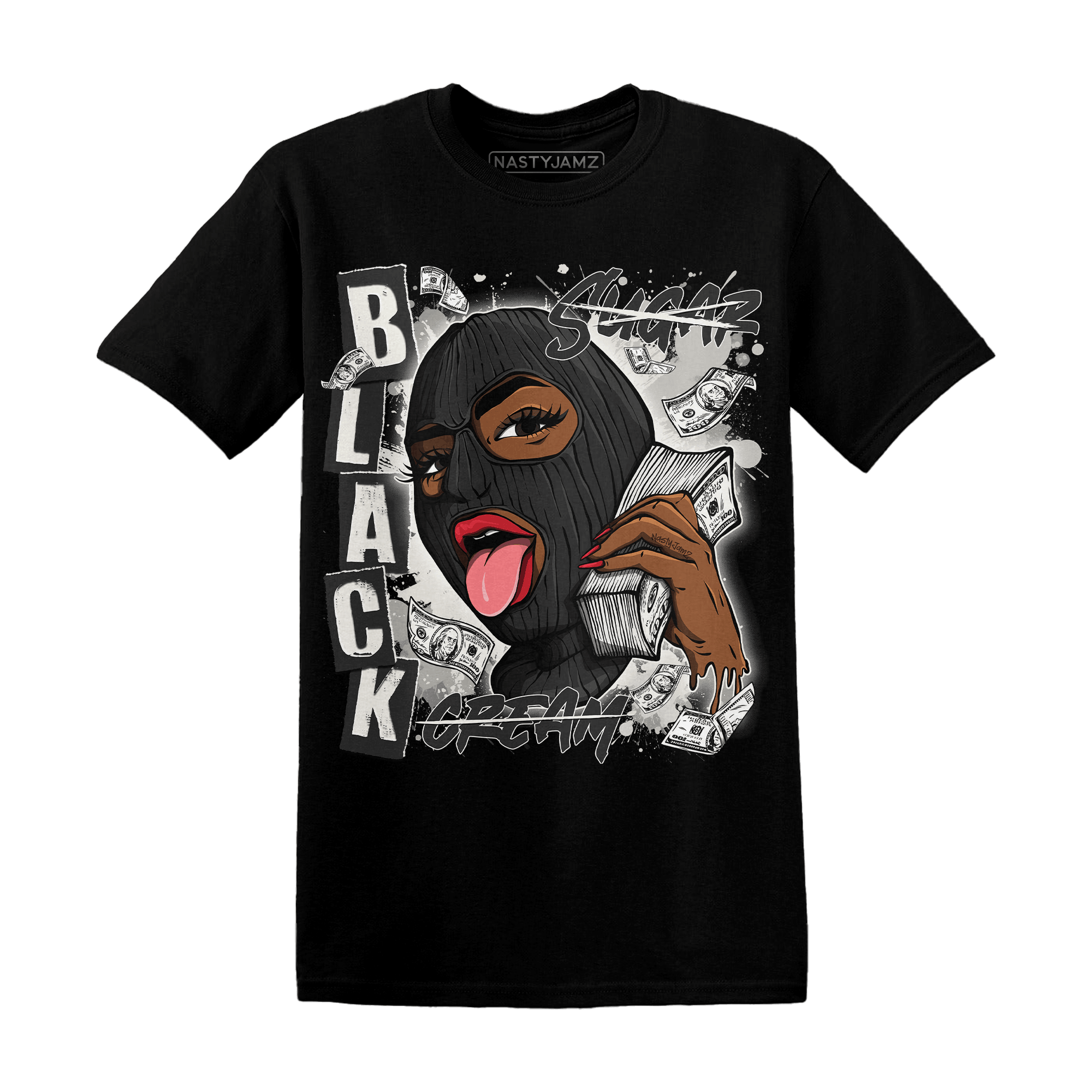 Jumman Jack University Red T Shirt Match No Sugar No Cream - NastyJamz