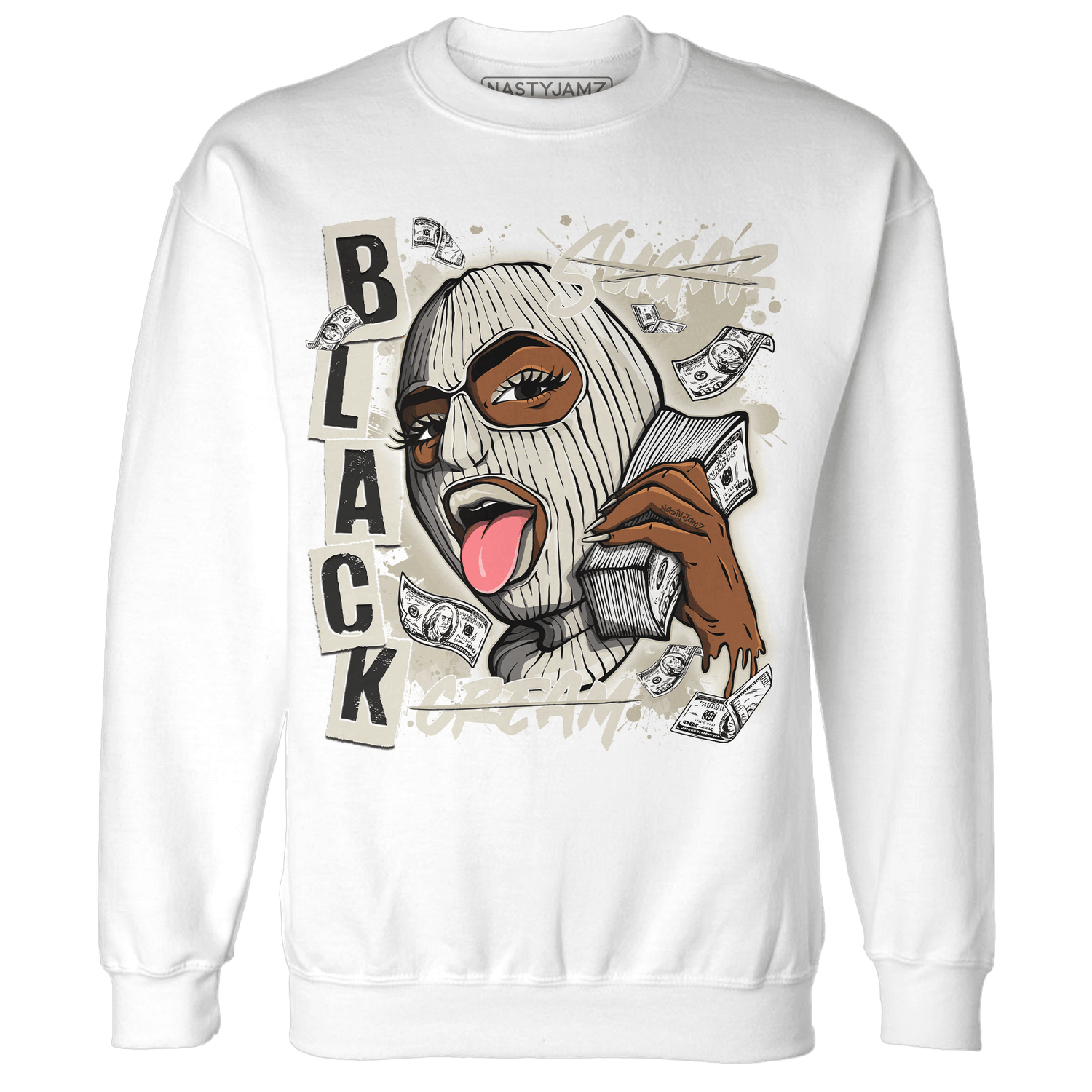 Gratitude 11s Sweatshirt Match No Sugar No Cream - NastyJamz