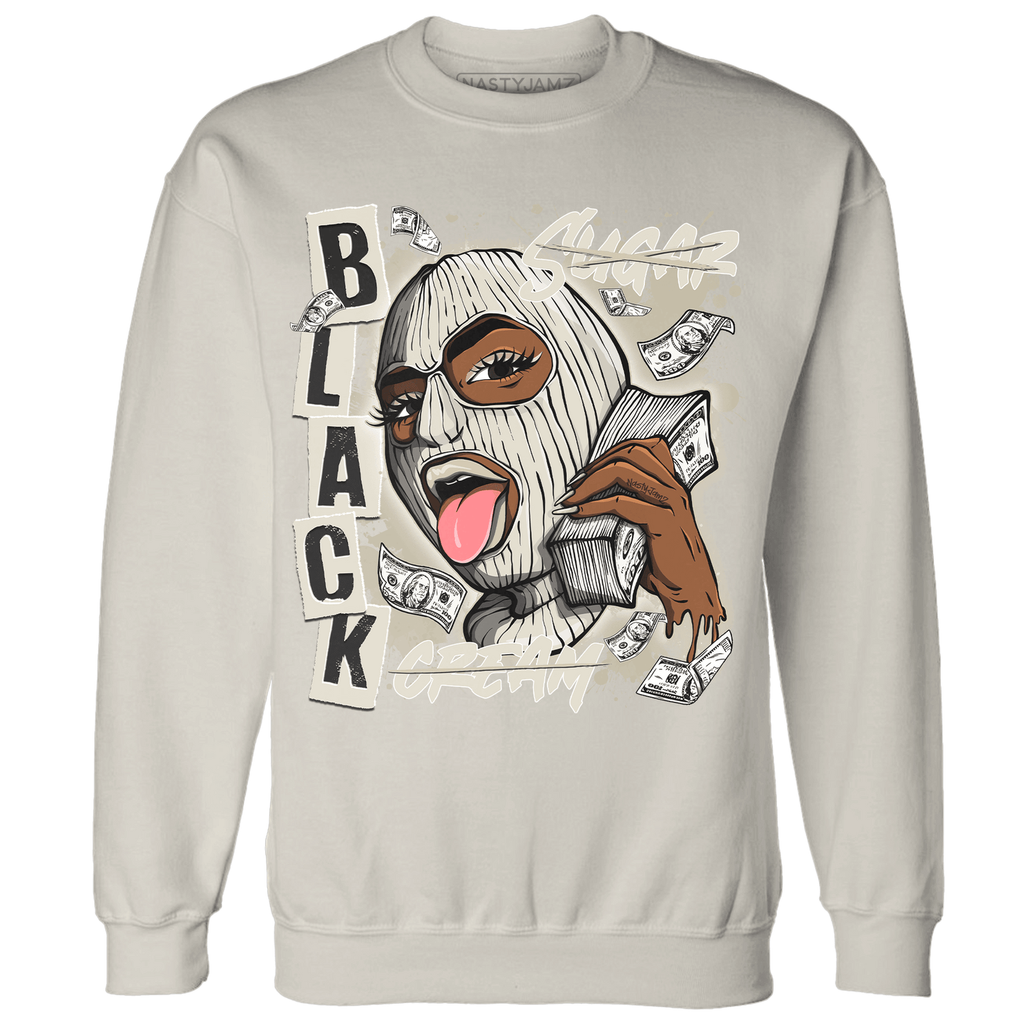Gratitude 11s Sweatshirt Match No Sugar No Cream - NastyJamz