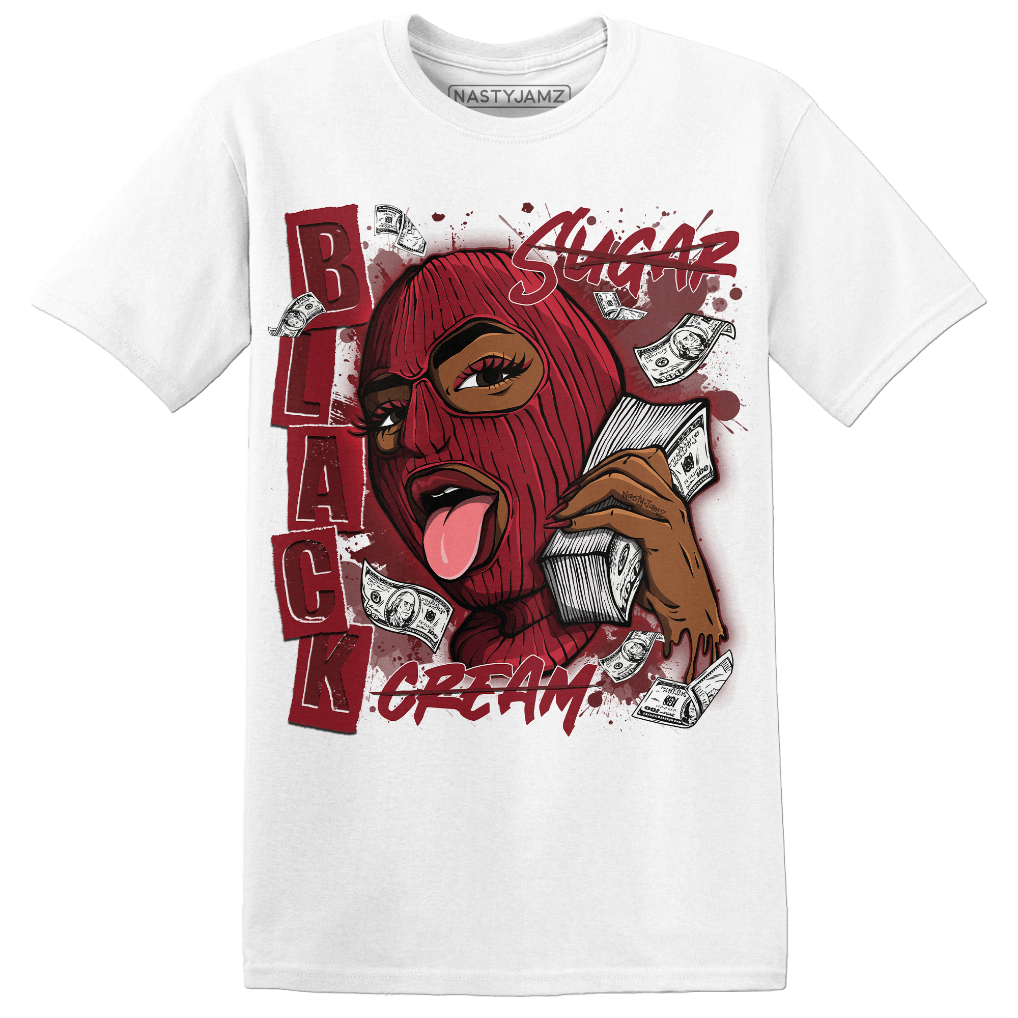 Cherry 12s T Shirt Match No Sugar No Cream - NastyJamz