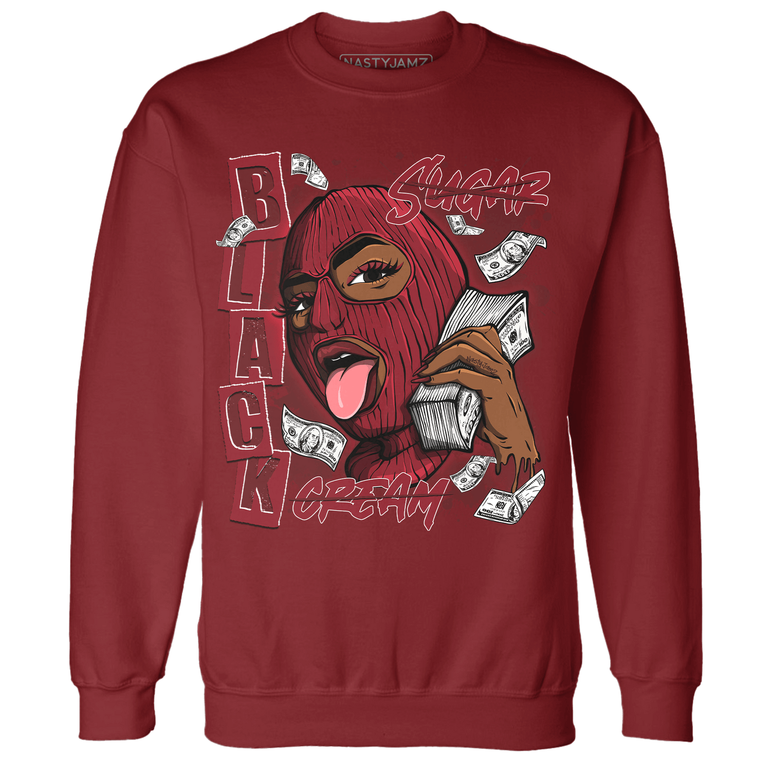 Cherry 12s Sweatshirt Match No Sugar No Cream - NastyJamz