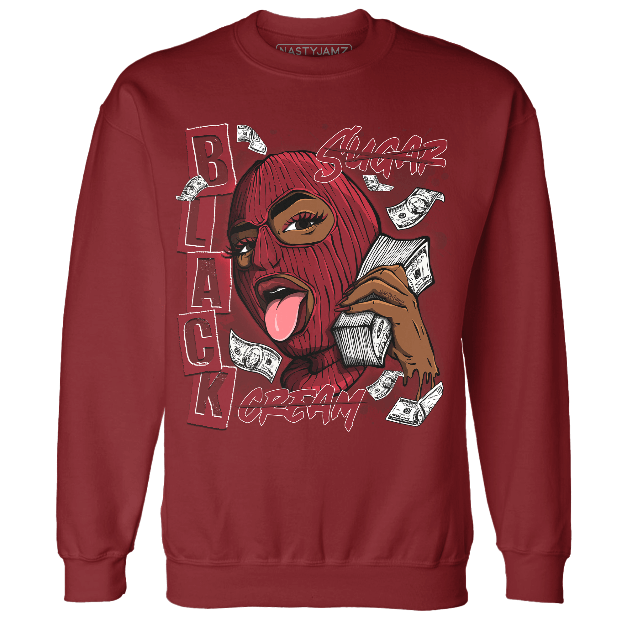 Cherry 12s Sweatshirt Match No Sugar No Cream - NastyJamz