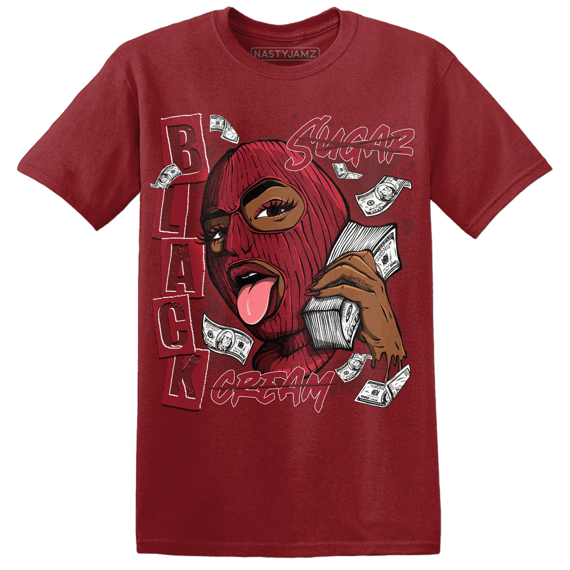 Cherry 12s T Shirt Match No Sugar No Cream - NastyJamz