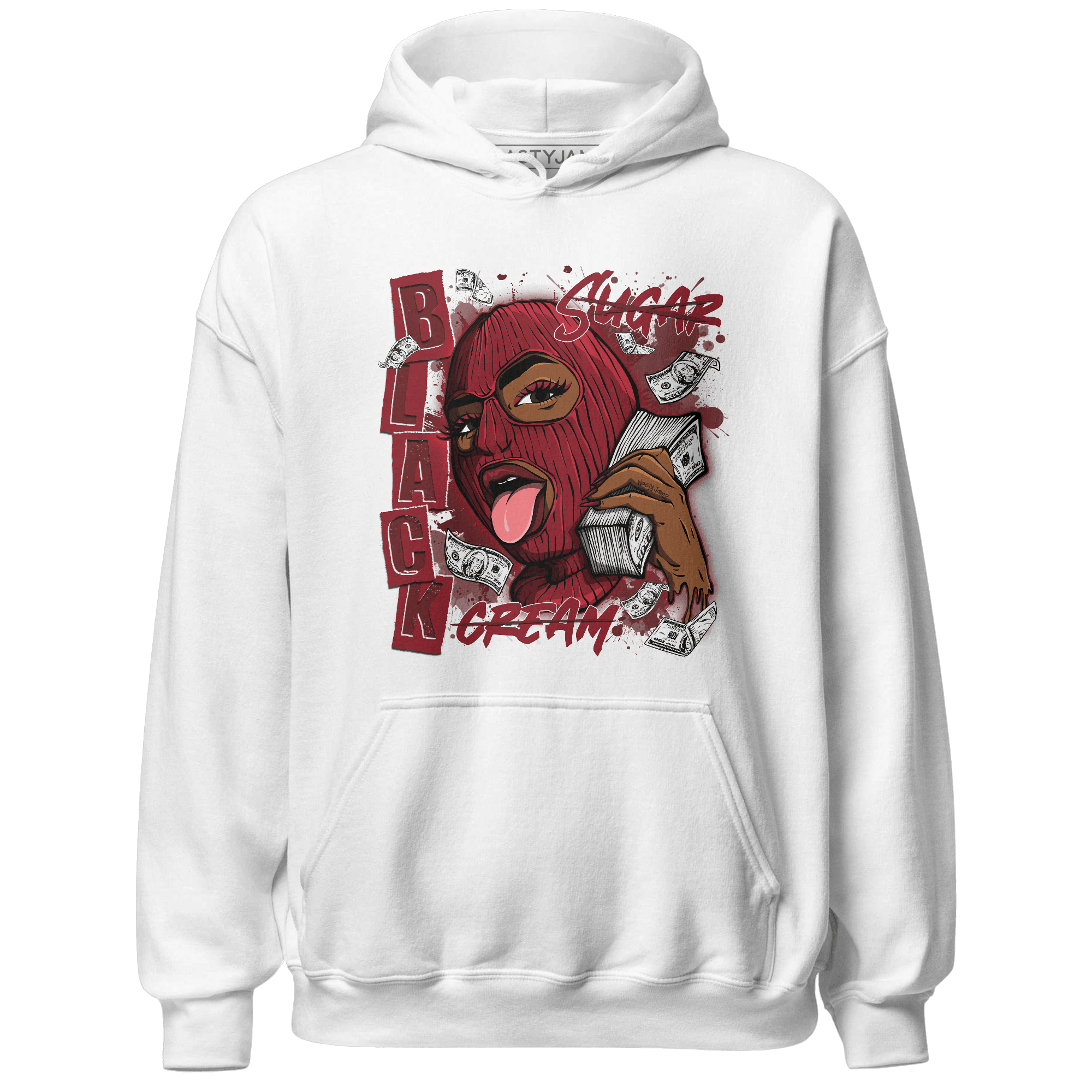 Cherry 12s Hoodie Match No Sugar No Cream - NastyJamz