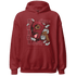 Cherry 12s Hoodie Match No Sugar No Cream - NastyJamz