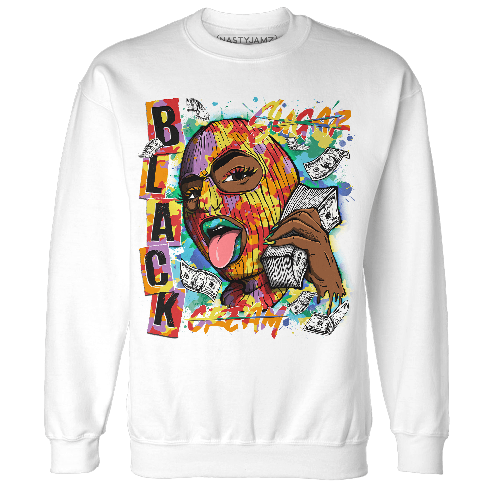 Mid GS Six Championships 1s Sweatshirt Match No Sugar No Cream - NastyJamz