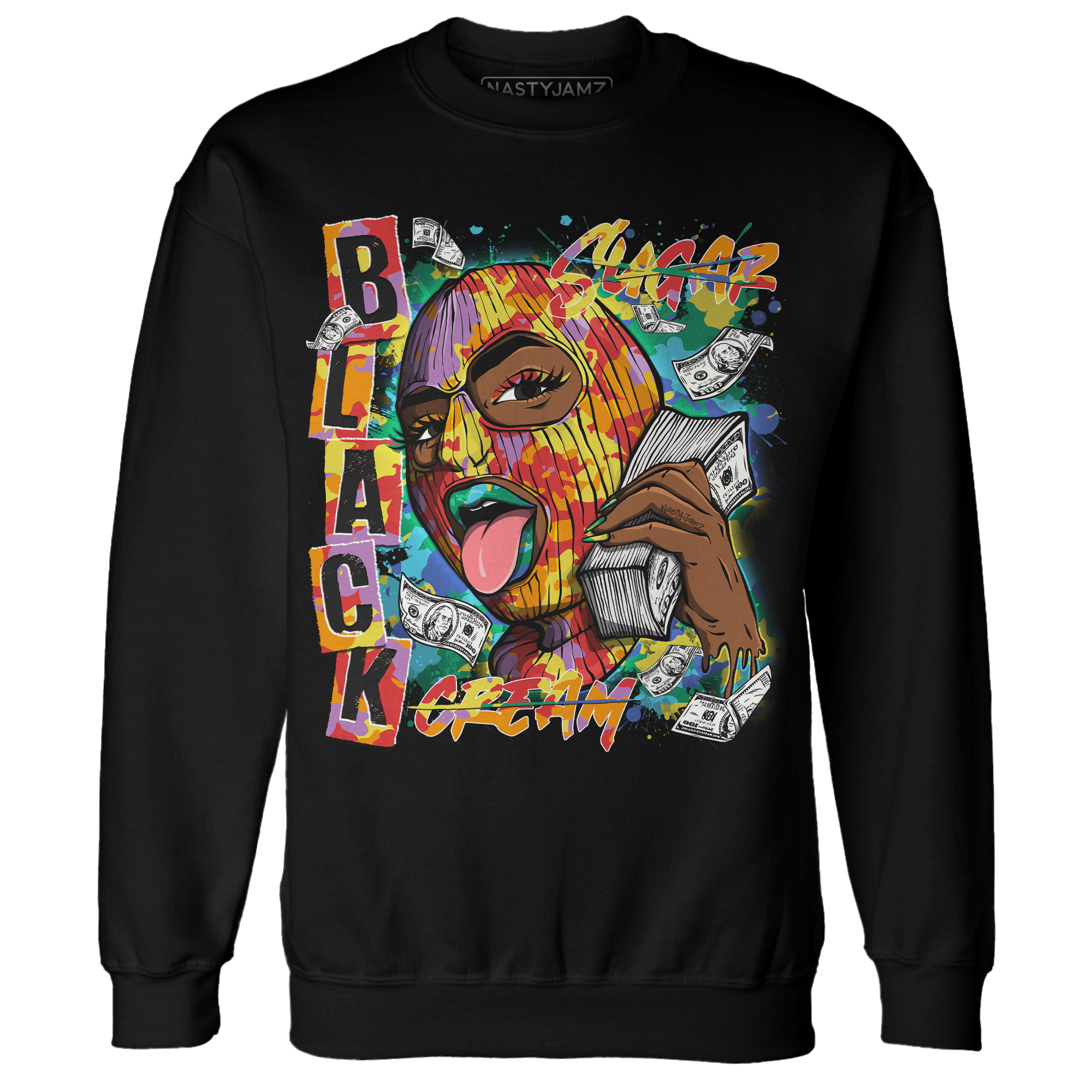 Mid GS Six Championships 1s Sweatshirt Match No Sugar No Cream - NastyJamz