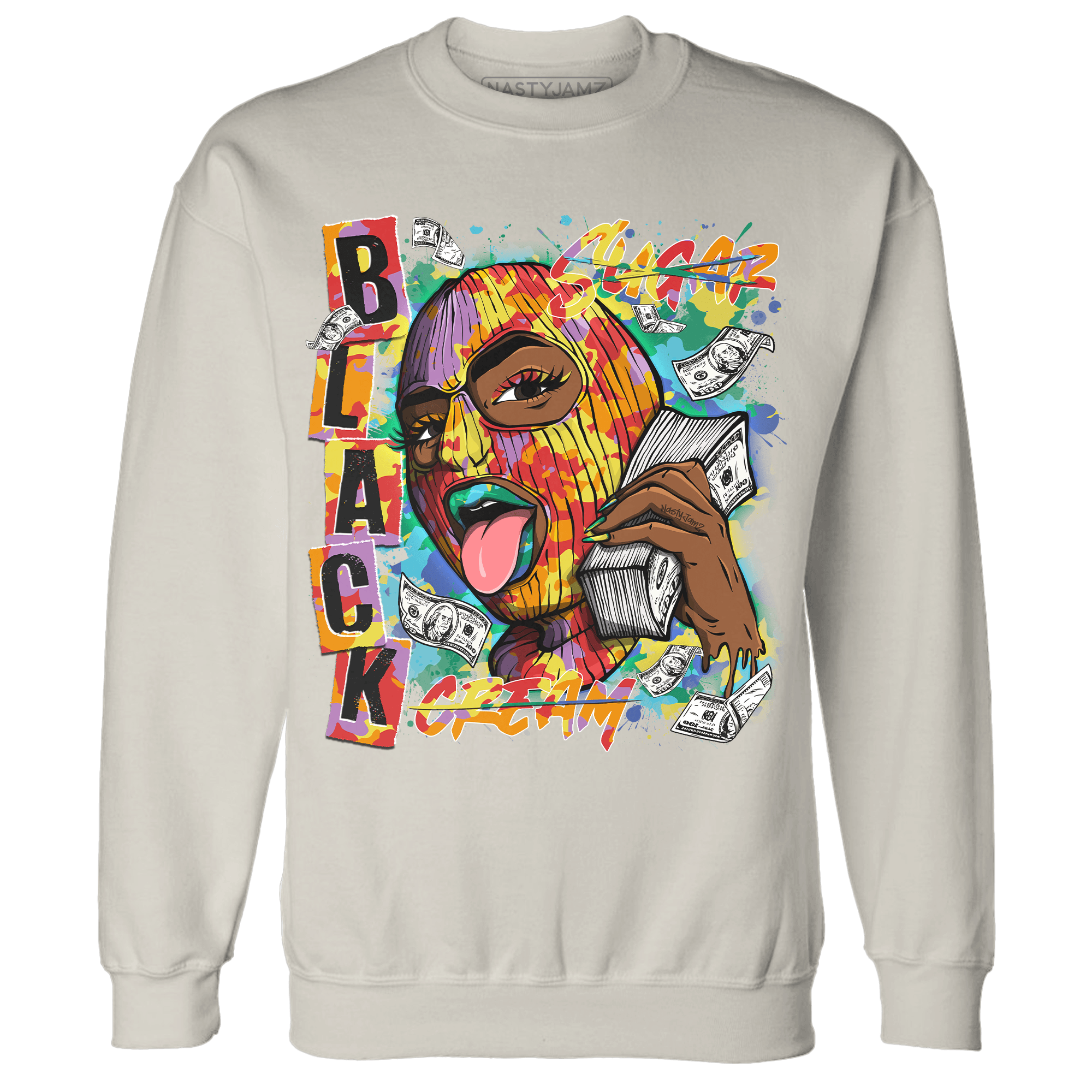 Mid GS Six Championships 1s Sweatshirt Match No Sugar No Cream - NastyJamz
