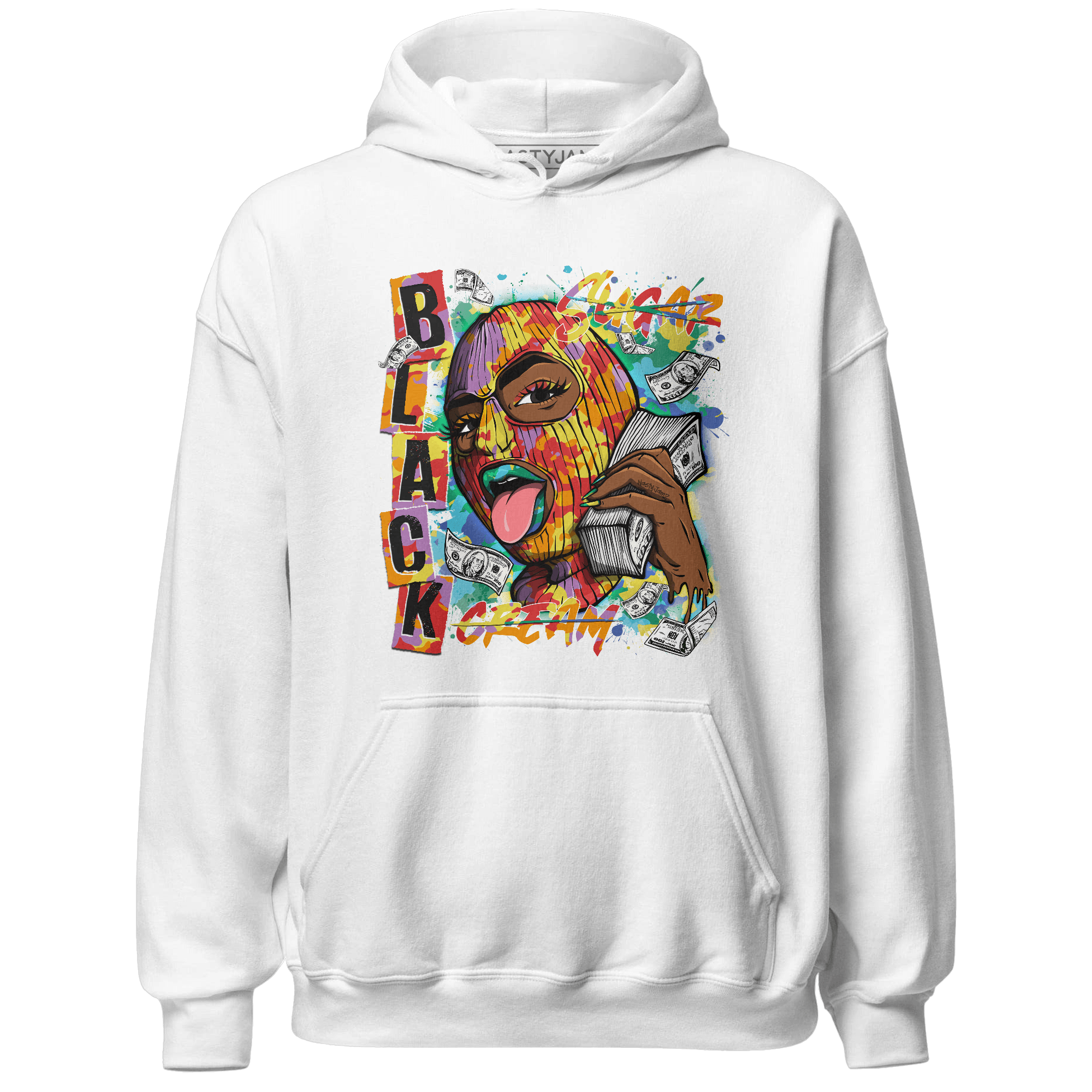 Mid GS Six Championships 1s Hoodie Match No Sugar No Cream - NastyJamz