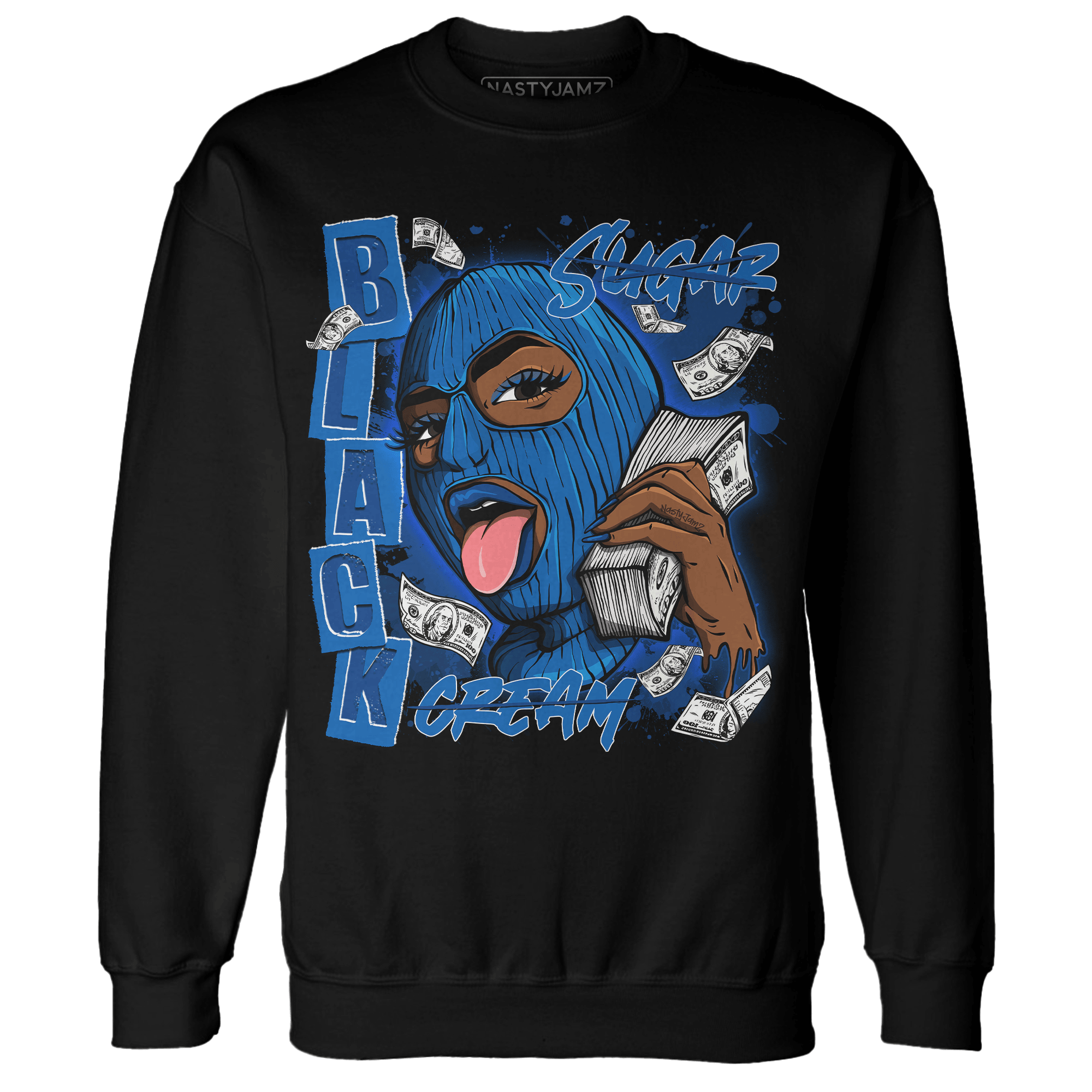 Royal Reimagined 1s Sweatshirt Match No Sugar No Cream - NastyJamz