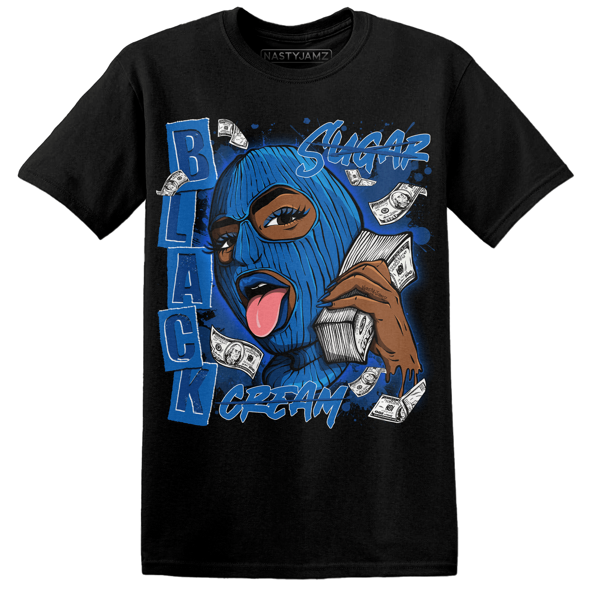 Royal Reimagined 1s T Shirt Match No Sugar No Cream - NastyJamz