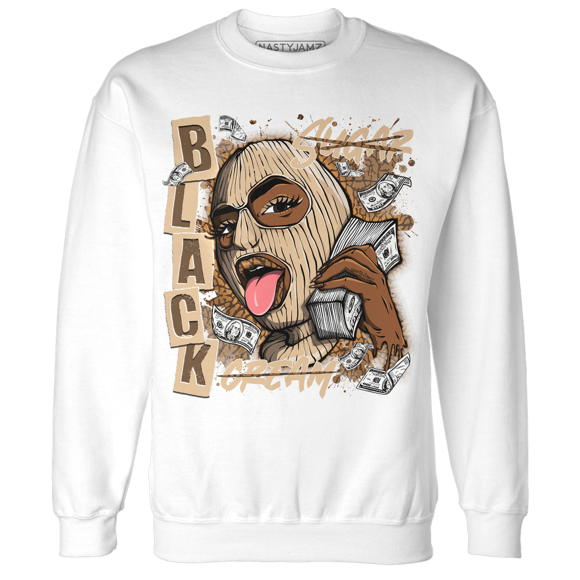 Palomino 3s Sweatshirt Match No Sugar No Cream - NastyJamz